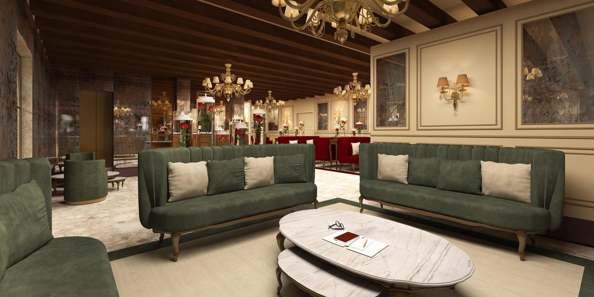 Vista Lobby Hotel Savoia e Jolanda, WorldHotels Elite