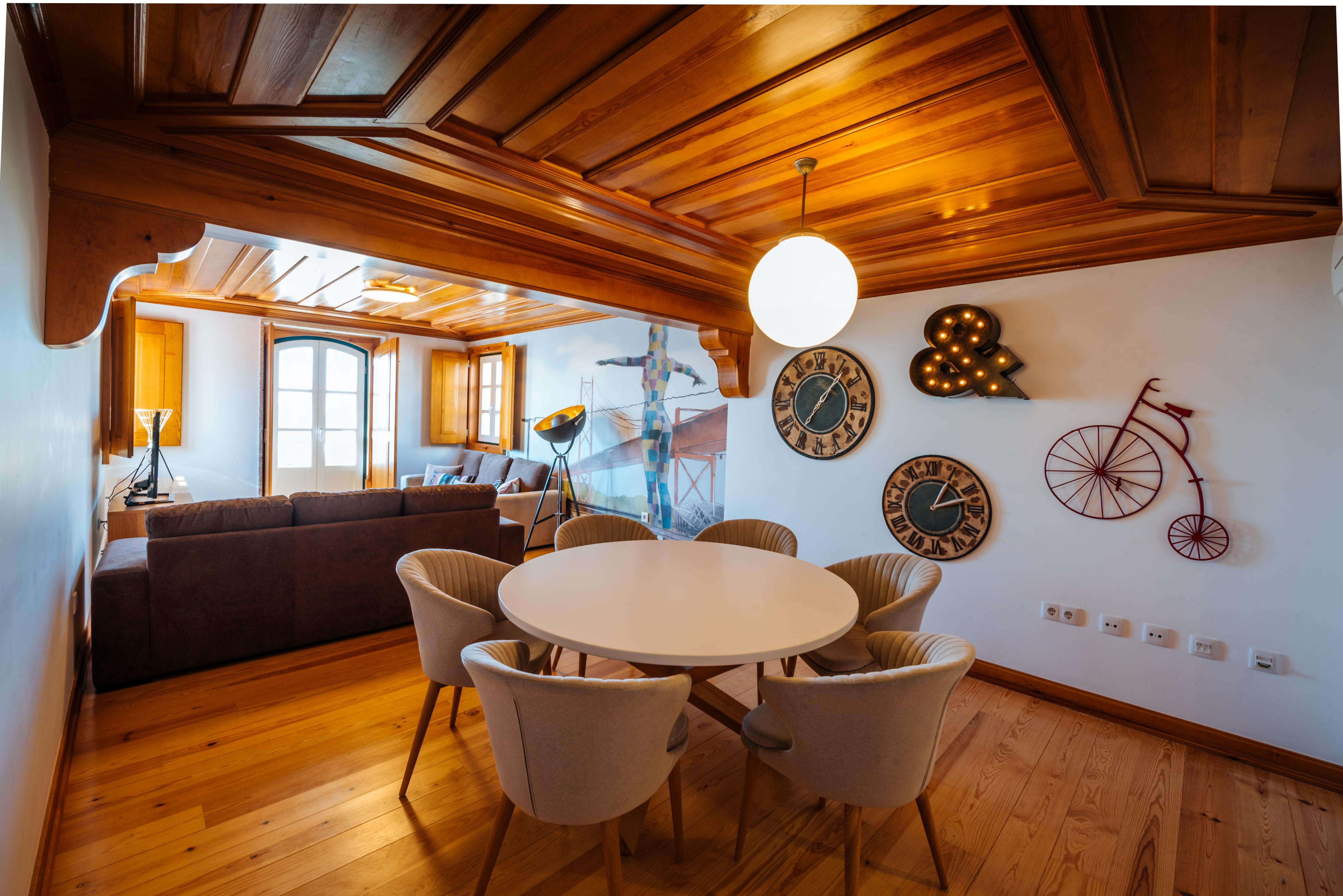 Zona de estar Varandas de Lisboa