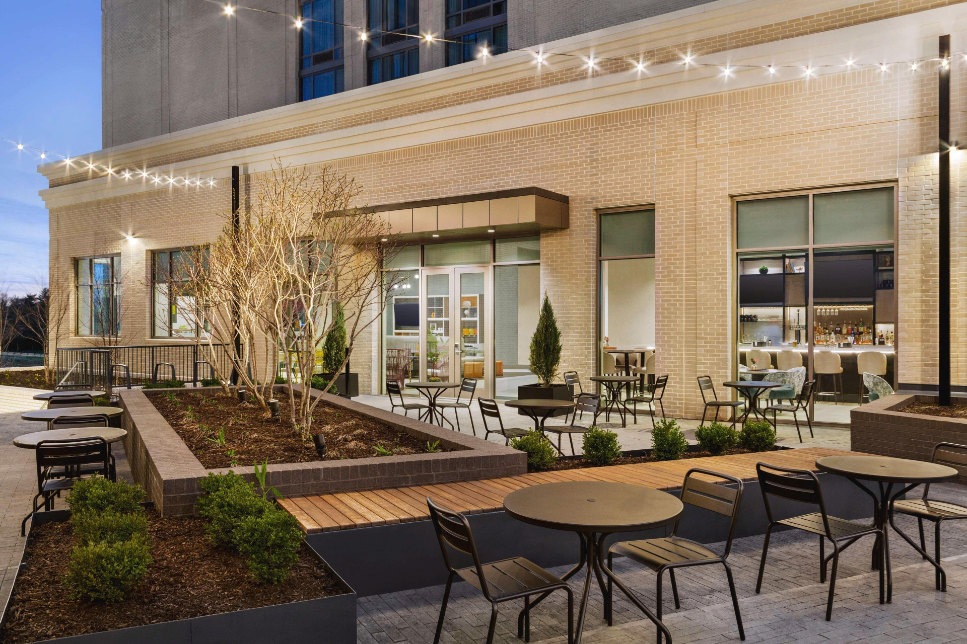 Vista da fachada Home2 Suites By Hilton Nashville West End Avenue