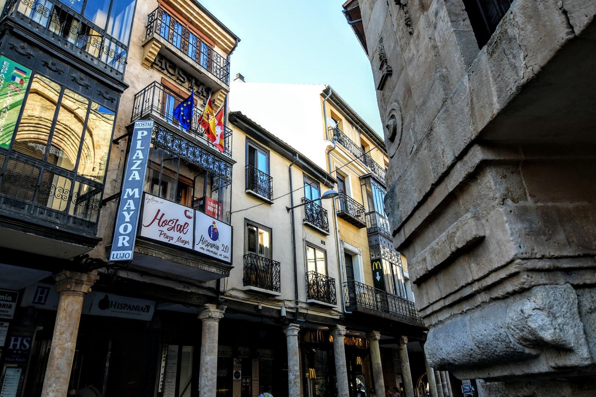 Vista Exterior Hospedium Plaza Mayor Salamanca