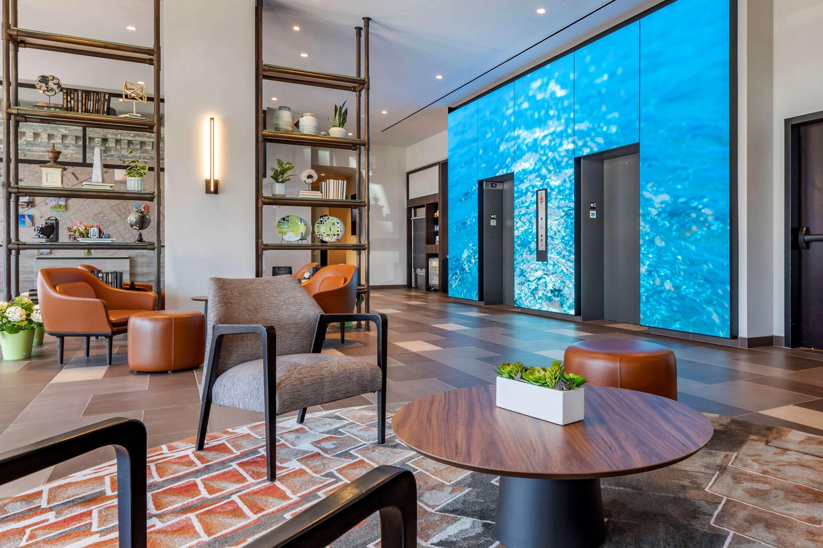 Vista Lobby Cambria Hotel Washington D.C. Navy Yard Riverfront