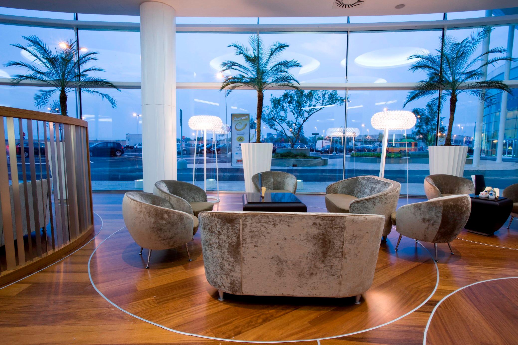 Vista Lobby Hotel Diamante Alessandria