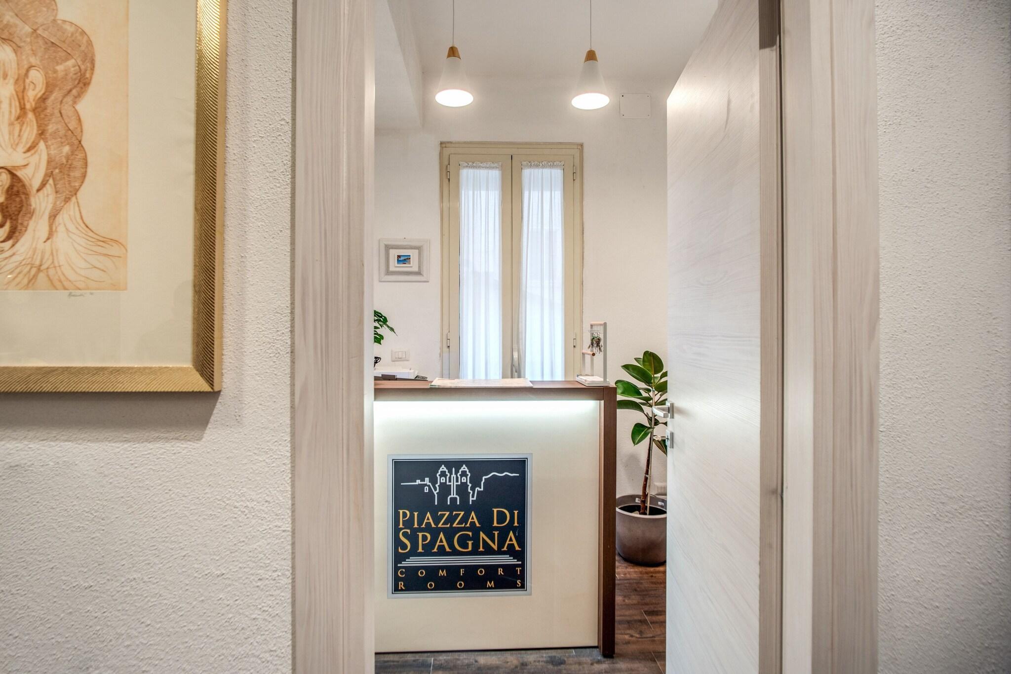 Vista Lobby Piazza di Spagna Comfort Rooms