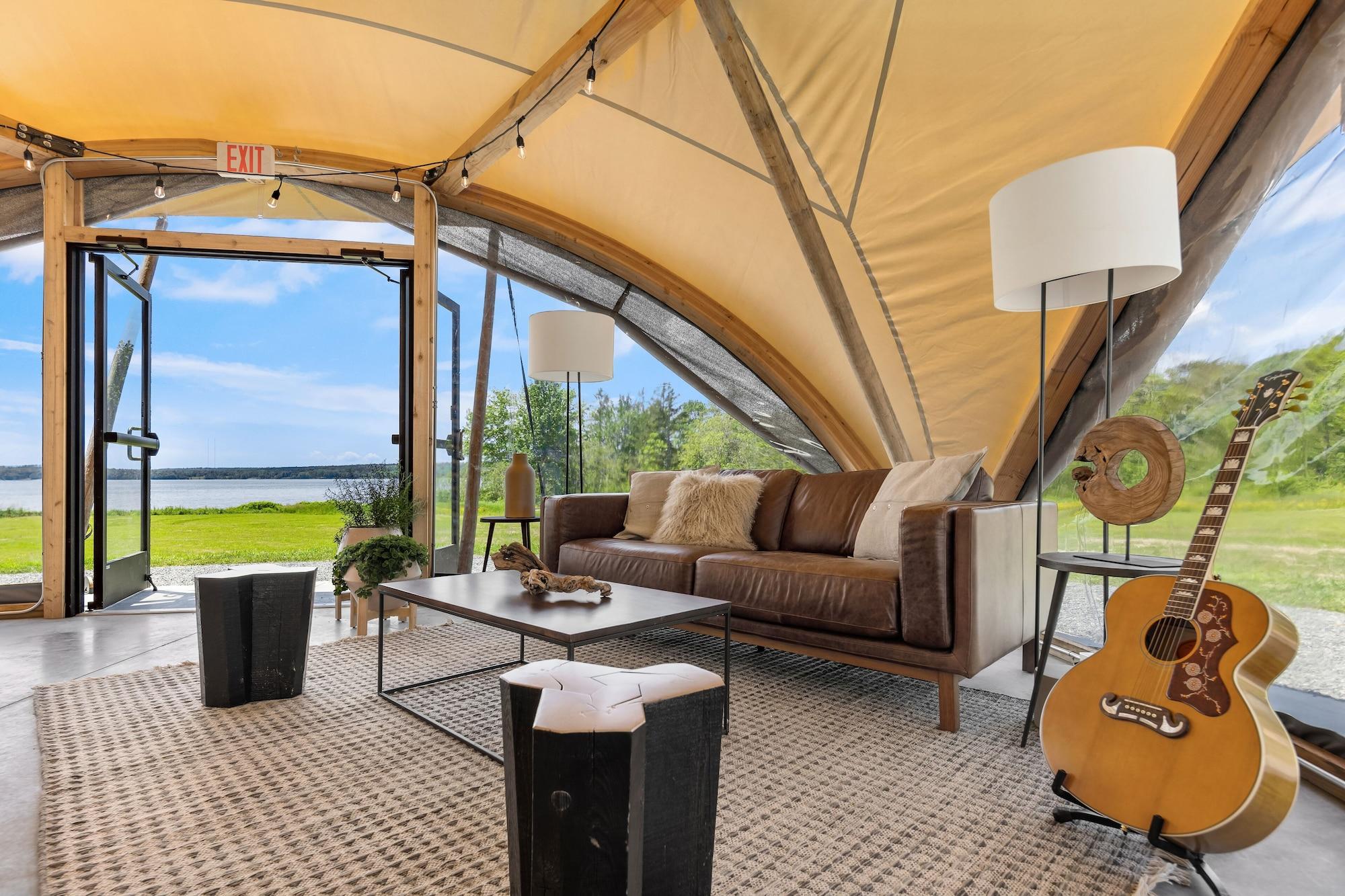 Vista Lobby Under Canvas Acadia