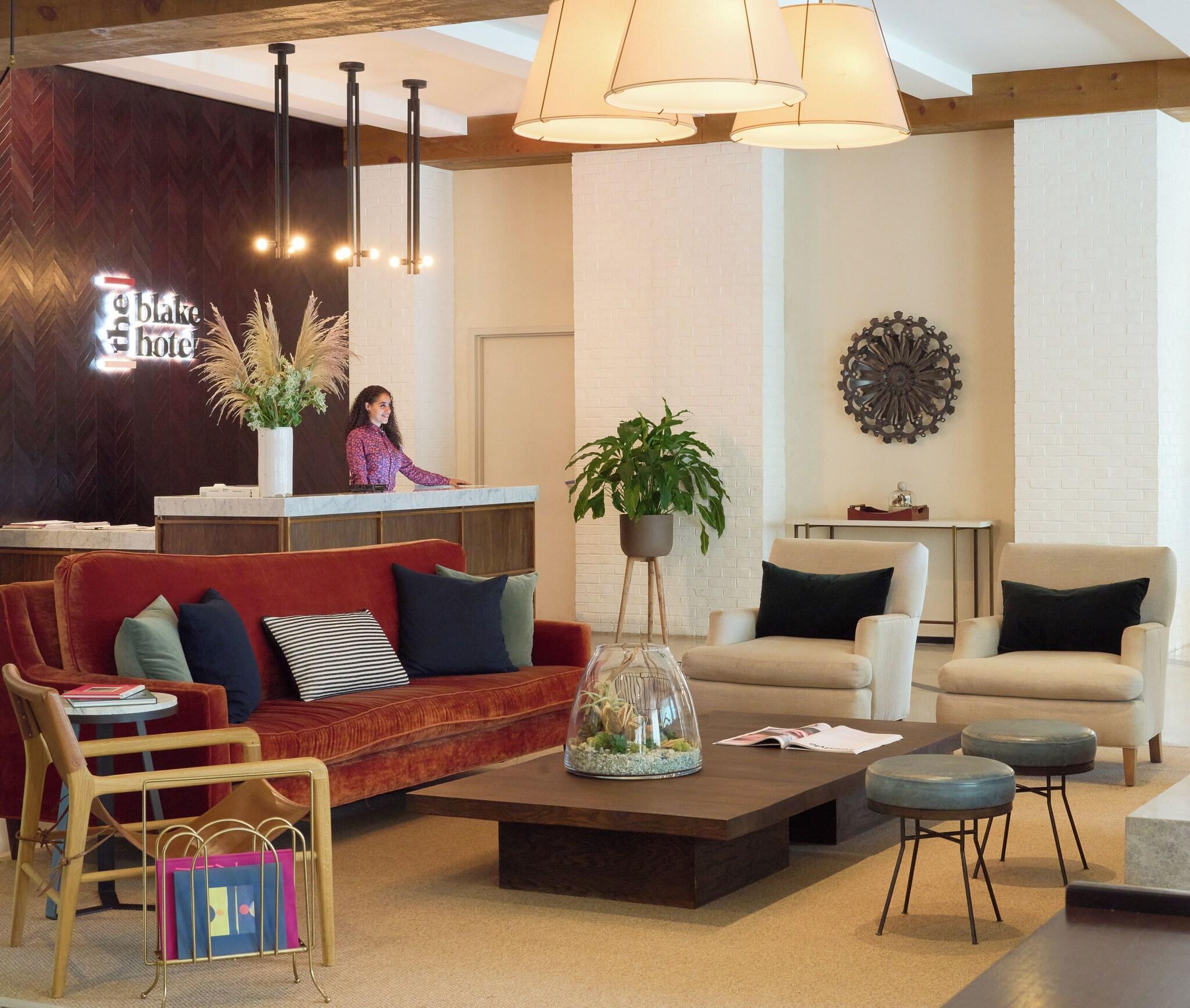 Vista Lobby The Blake Hotel