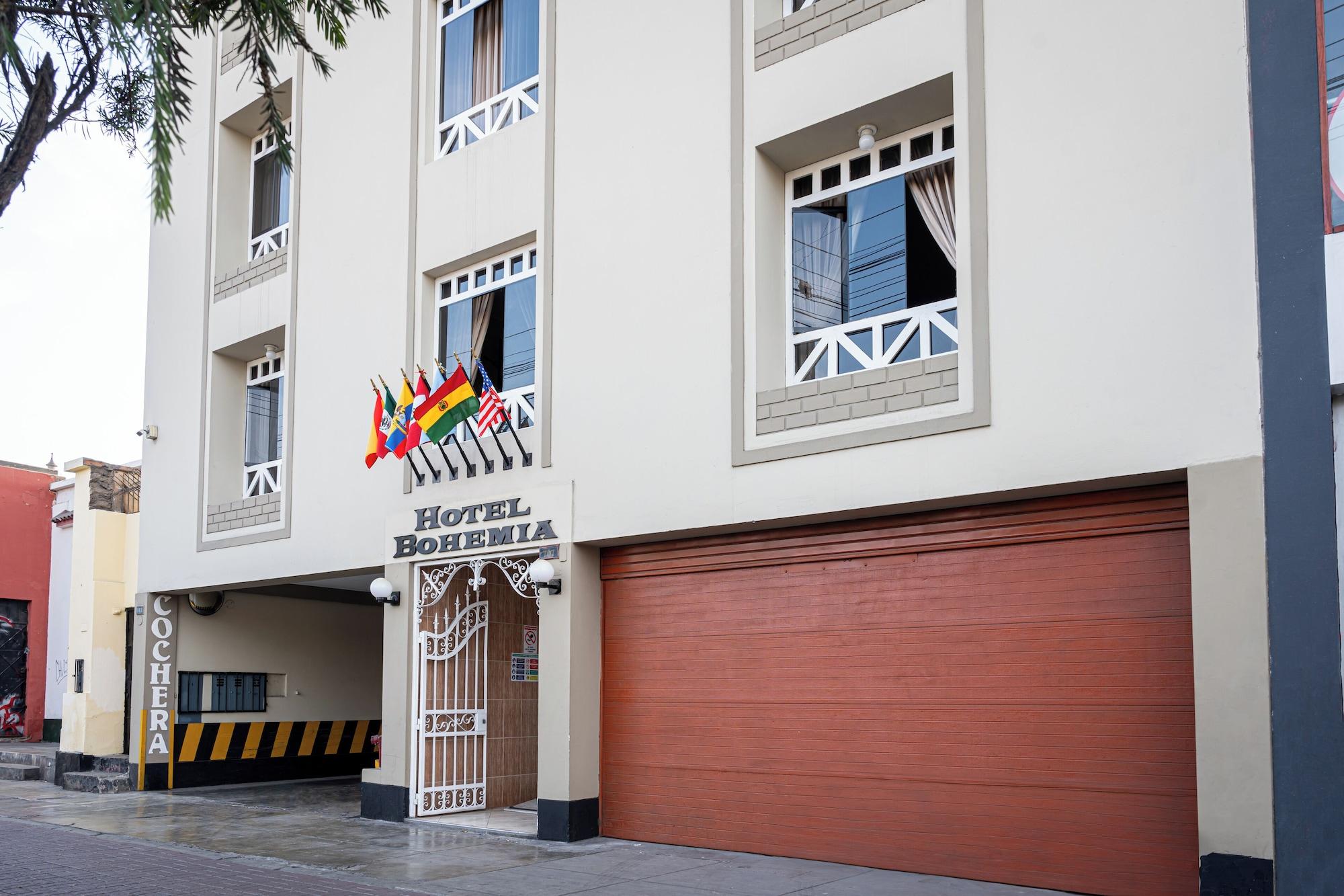 Vista Exterior Hotel Bohemia
