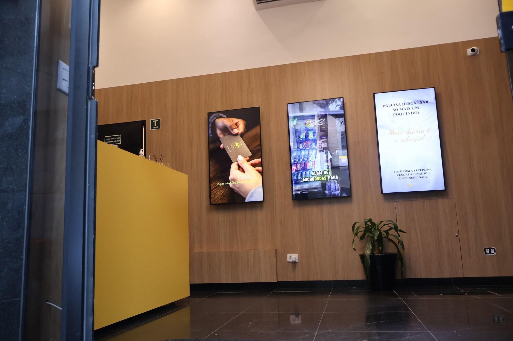 Vista Lobby Uny Hotéis Brás