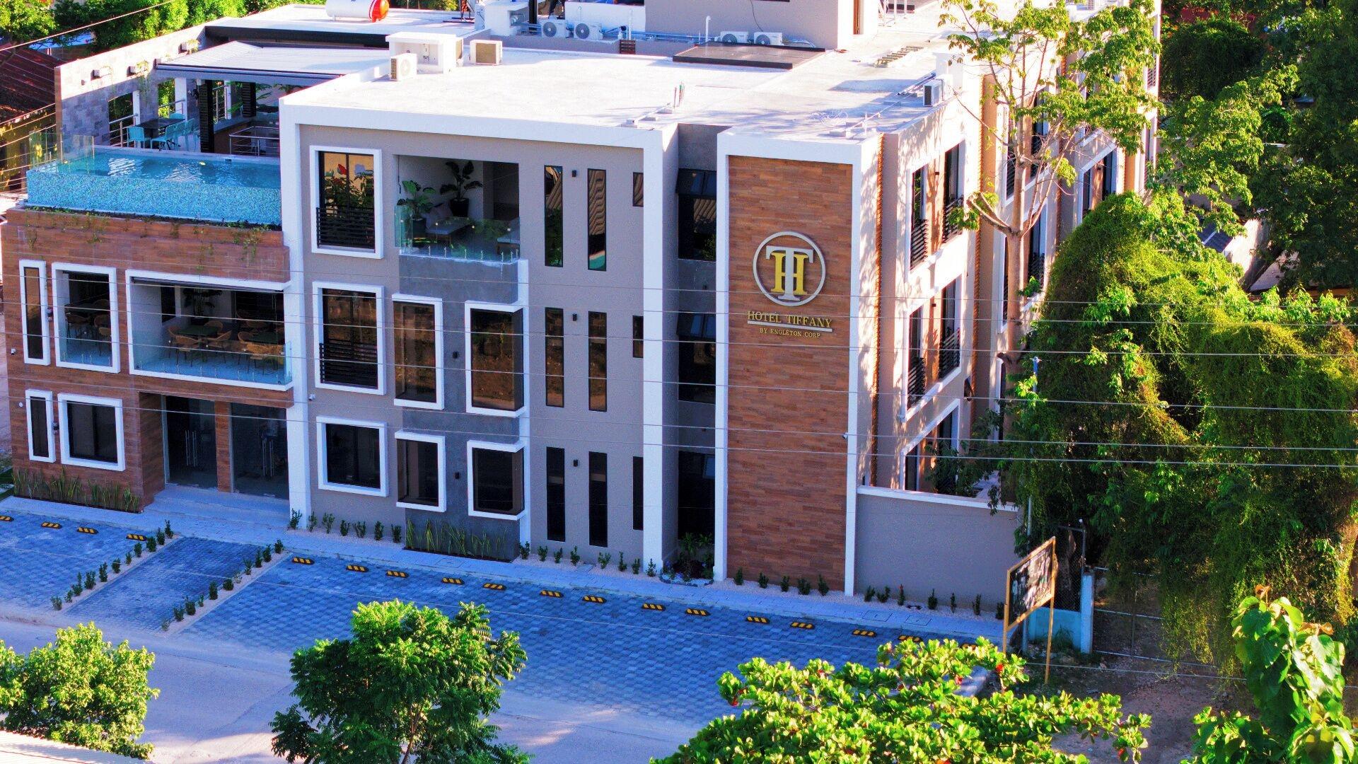 Vista Exterior Hotel Tiffany