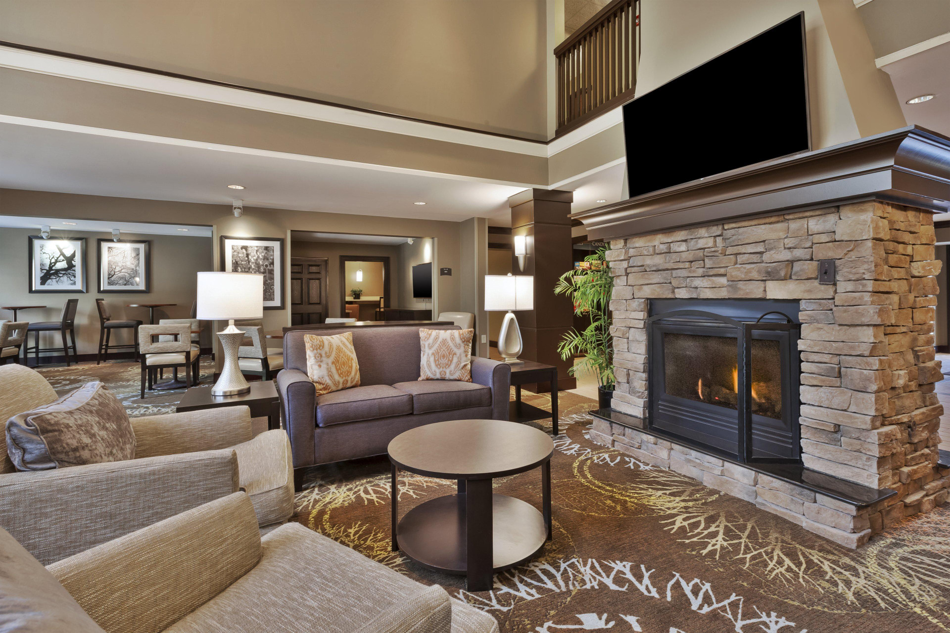 Vista Lobby Staybridge Suites Detroit-Utica by IHG
