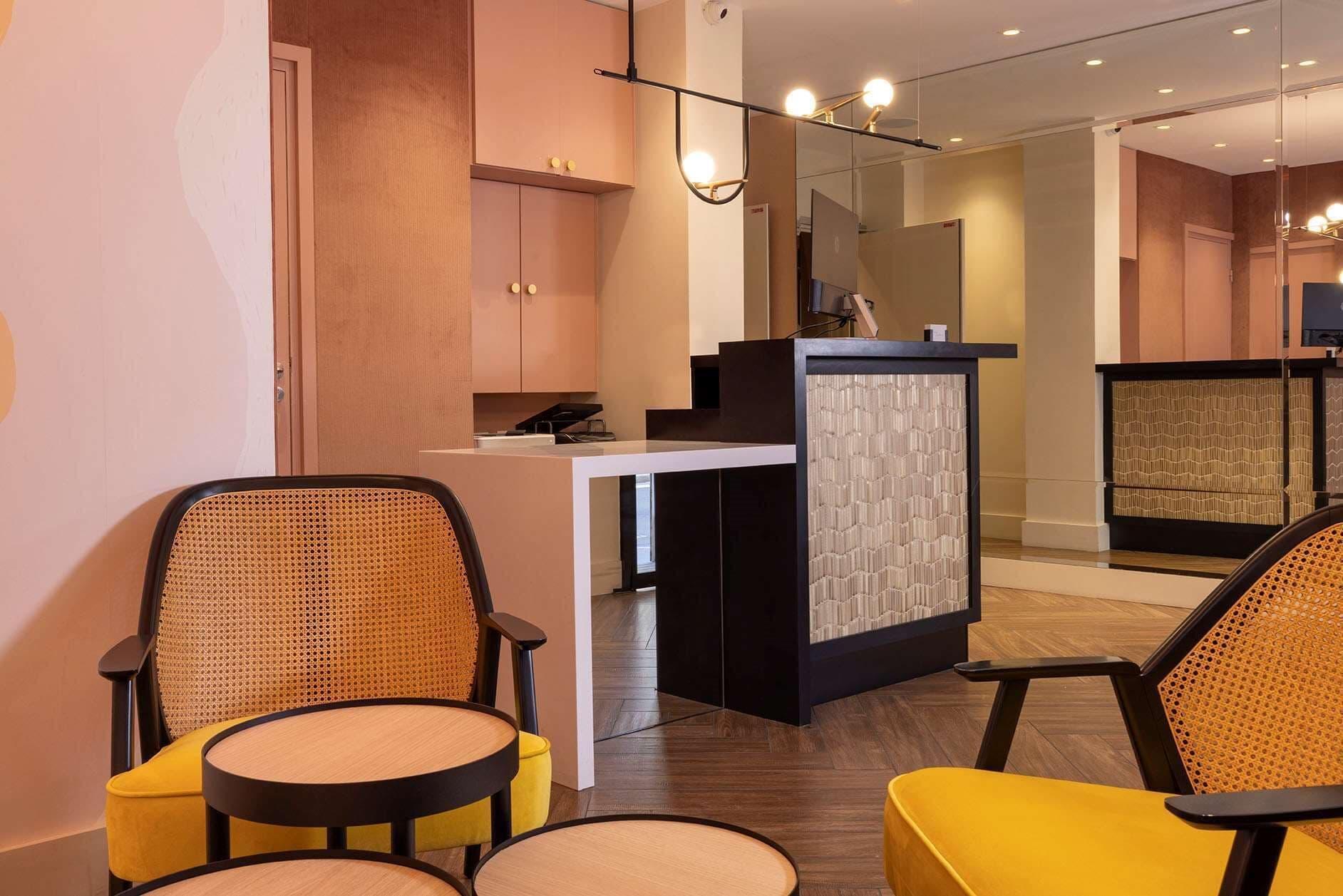 Vista Lobby Hotel Elysees 8