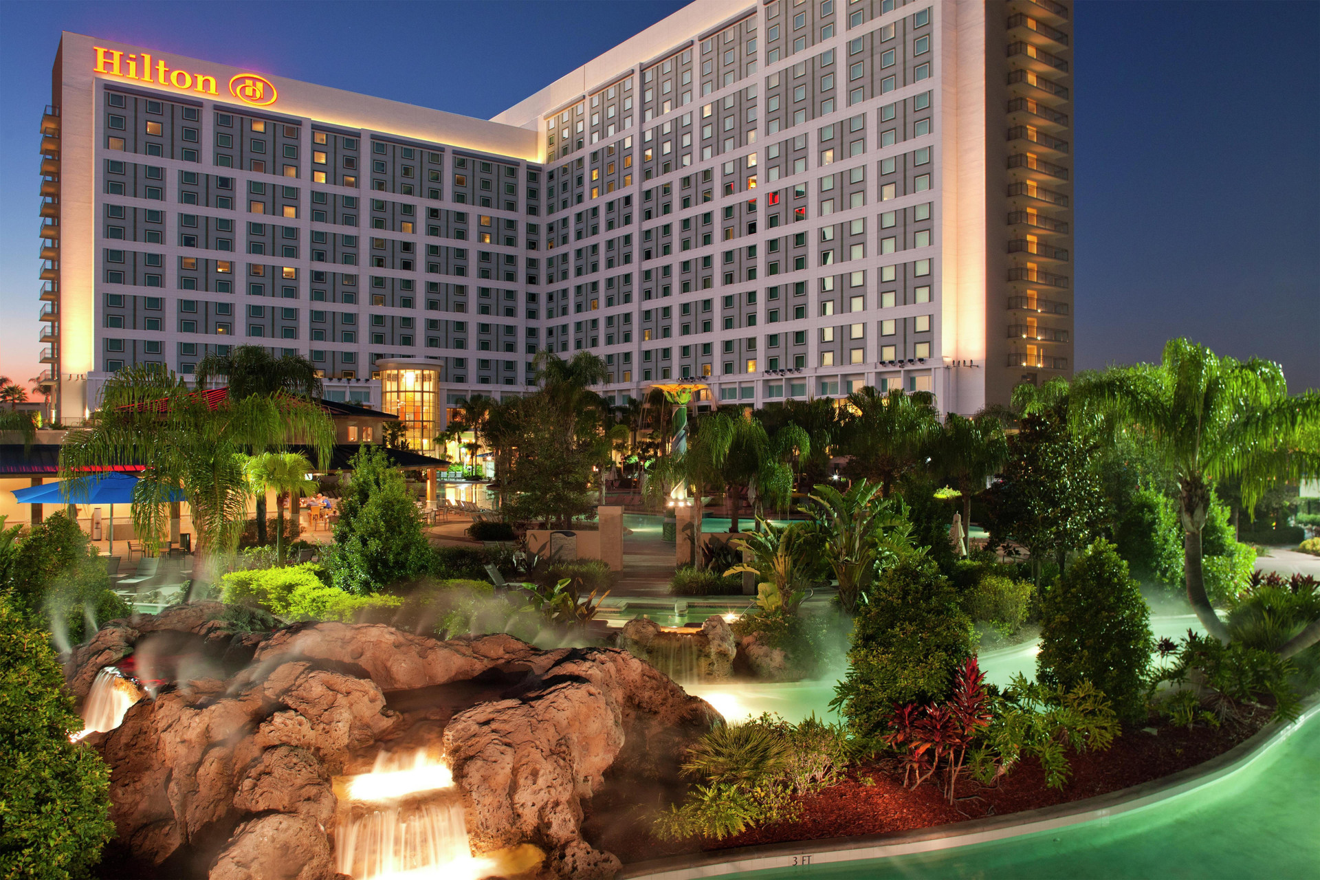Vista Exterior Hilton Orlando