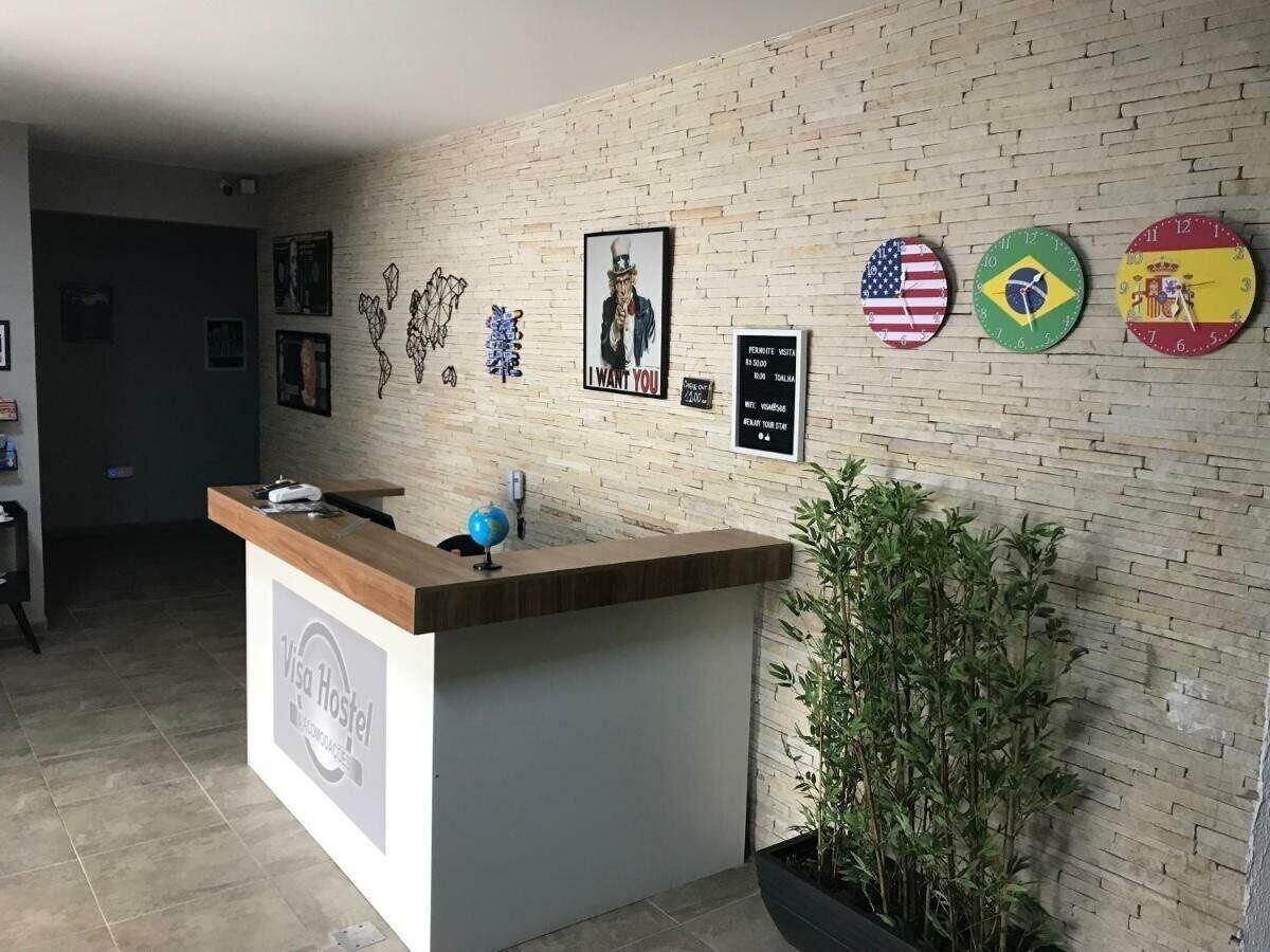 Vista Lobby Visto Hostel