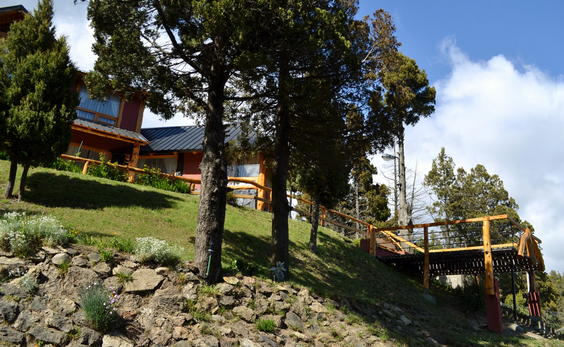 Vista Exterior Nachoanas Apart - Bungalows
