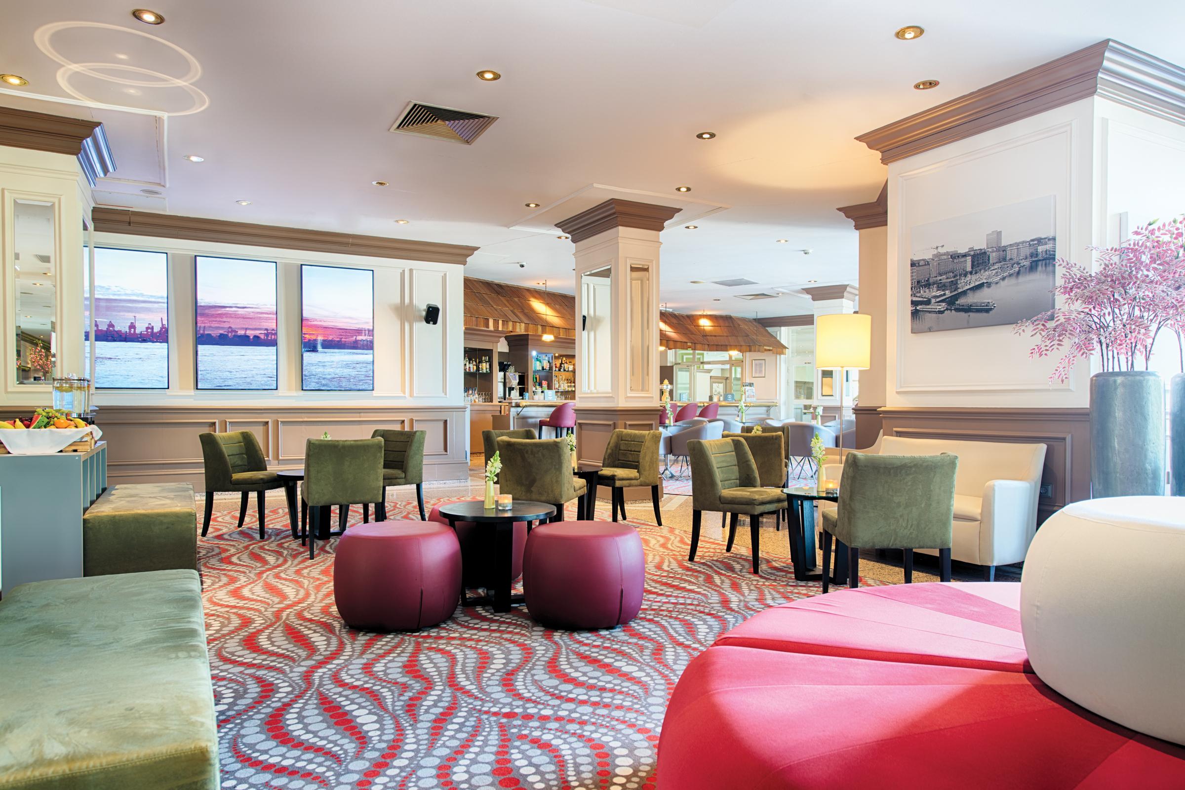 Vista Lobby Leonardo Hotel Hamburg Stillhorn
