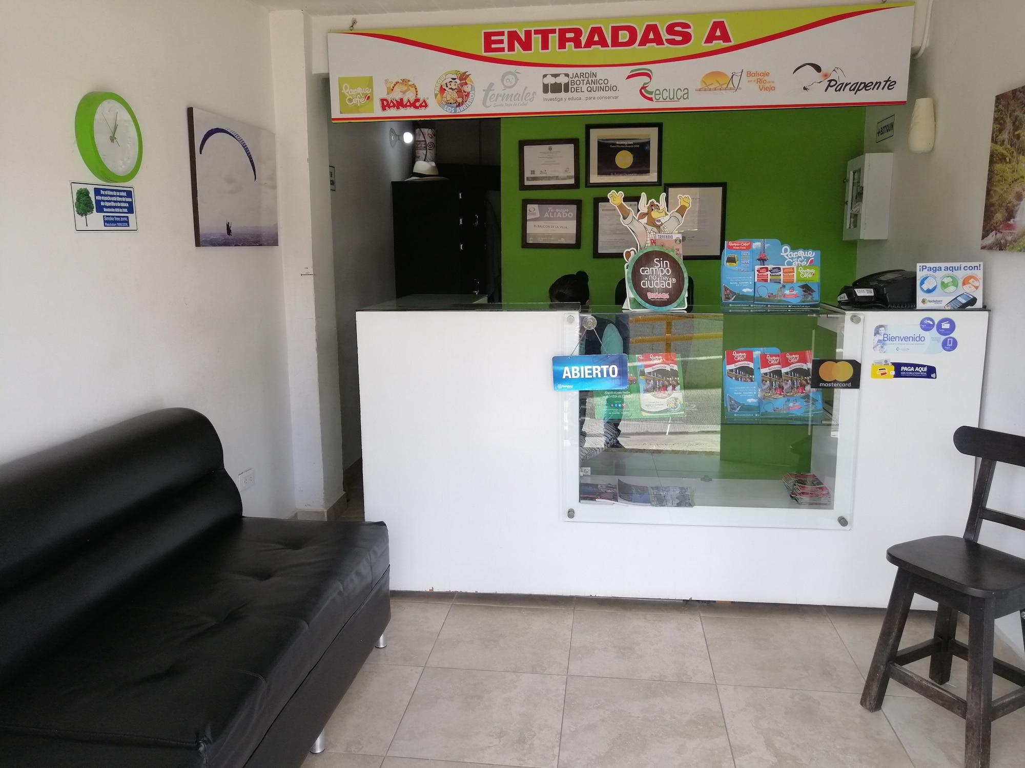 Vista Lobby El Balcón de la Villa