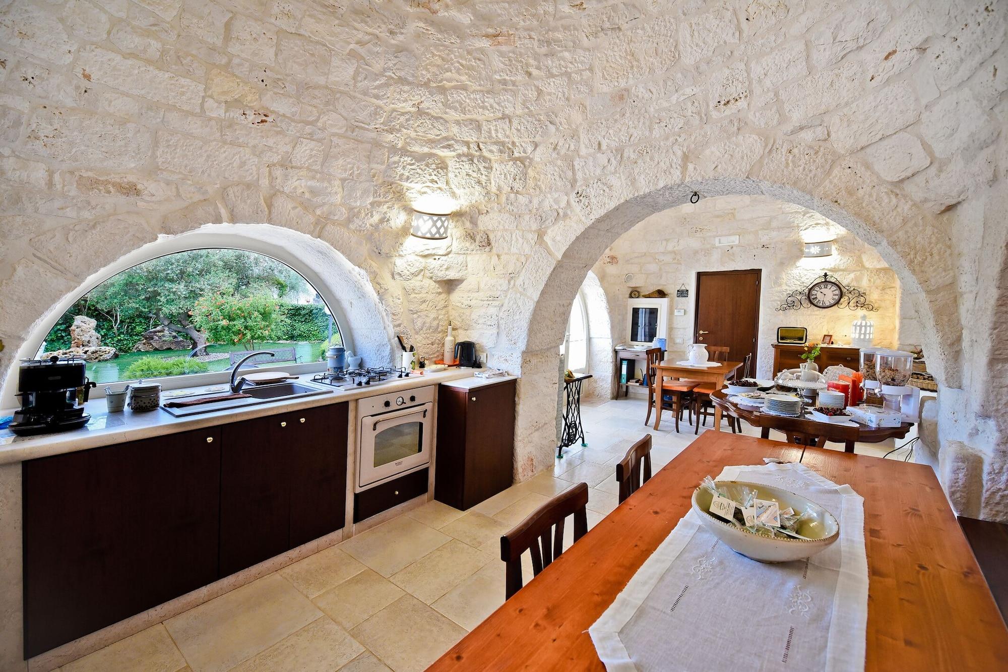 Vista Lobby Masseria Nuove Caselle