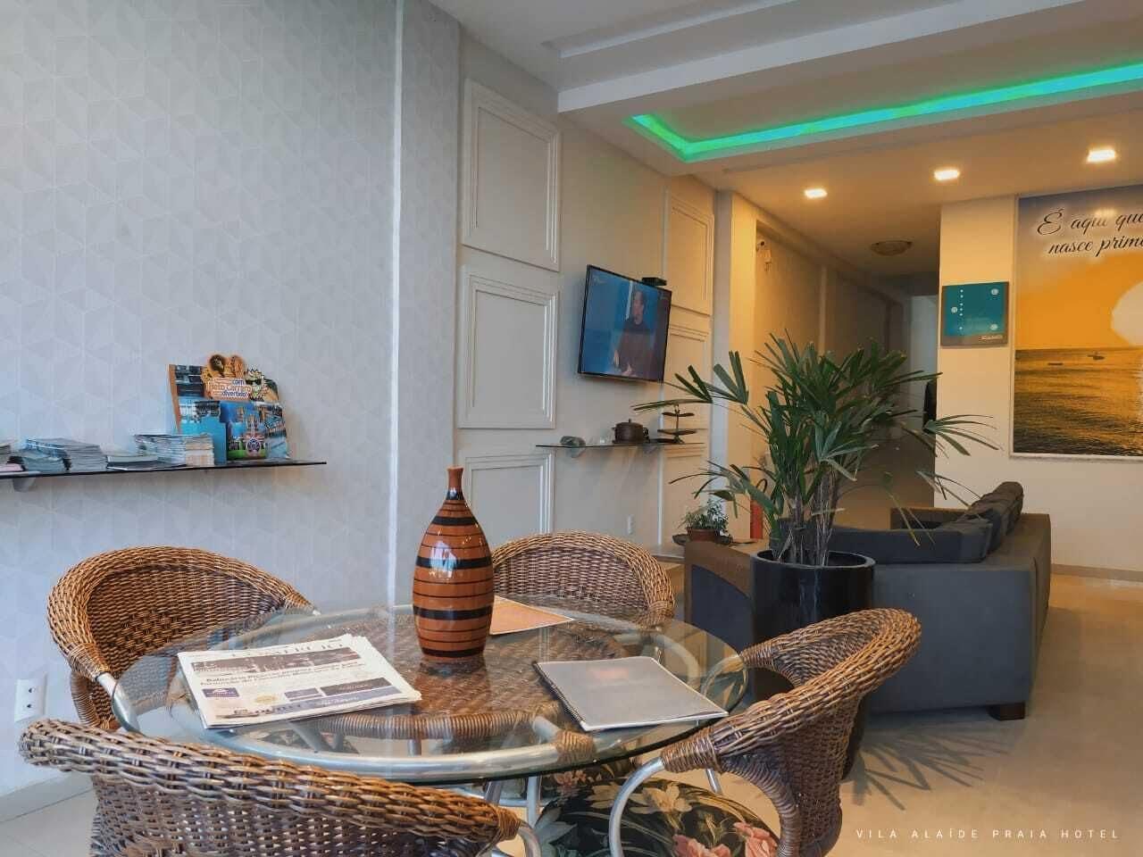 Vista Lobby Vila Alaide Praia Hotel