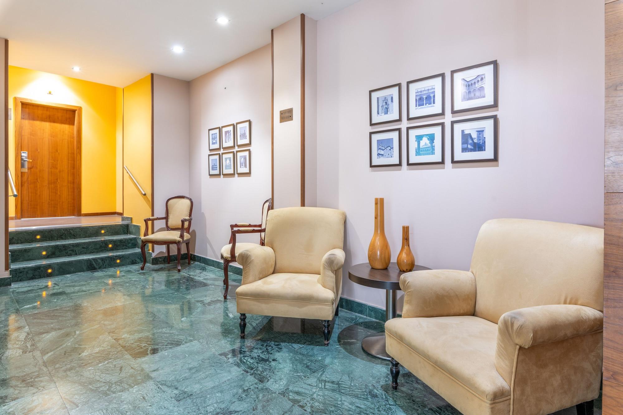 Vista Lobby Hospedium Hotel Casino del Tormes