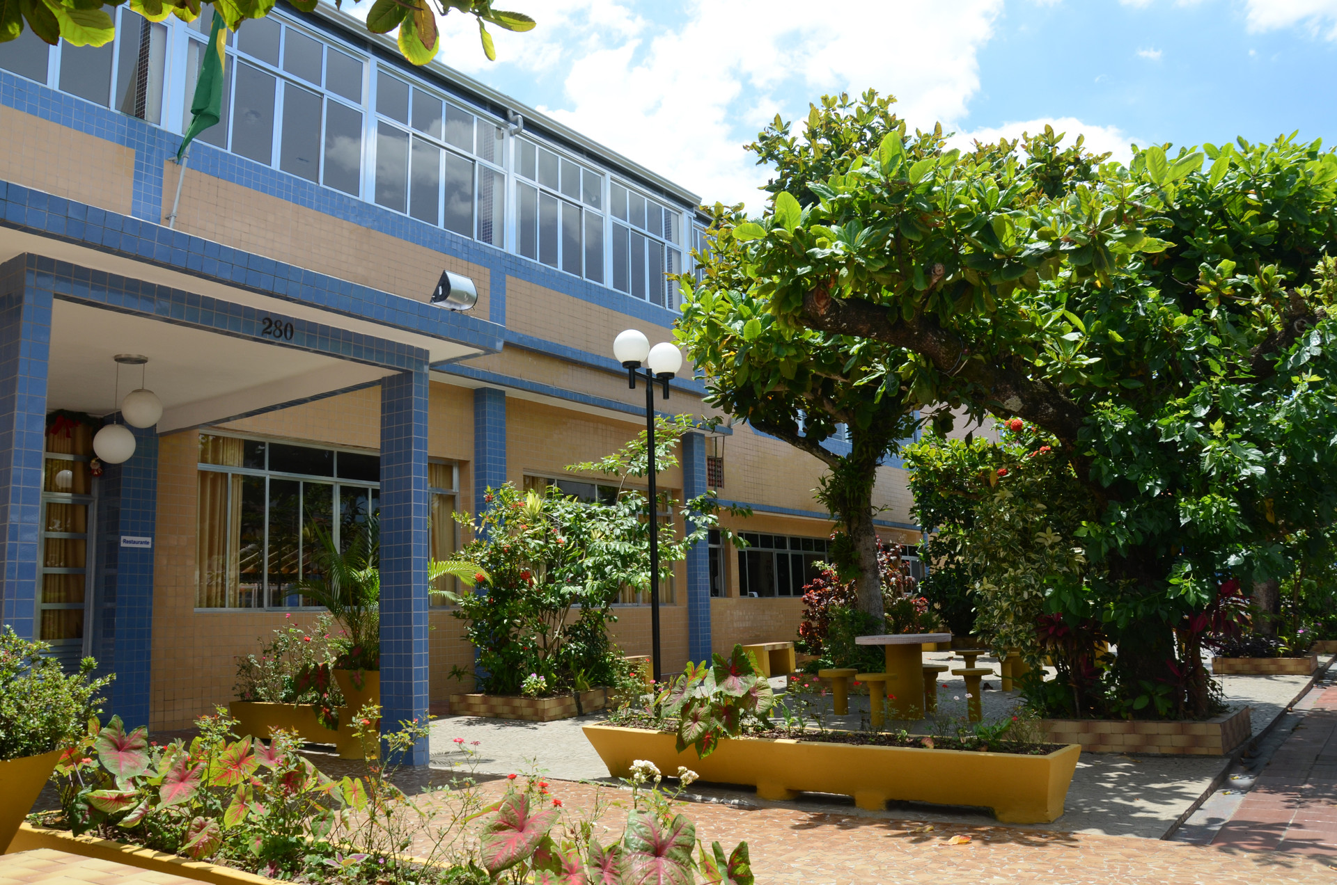 Vista Exterior Colônia de Férias