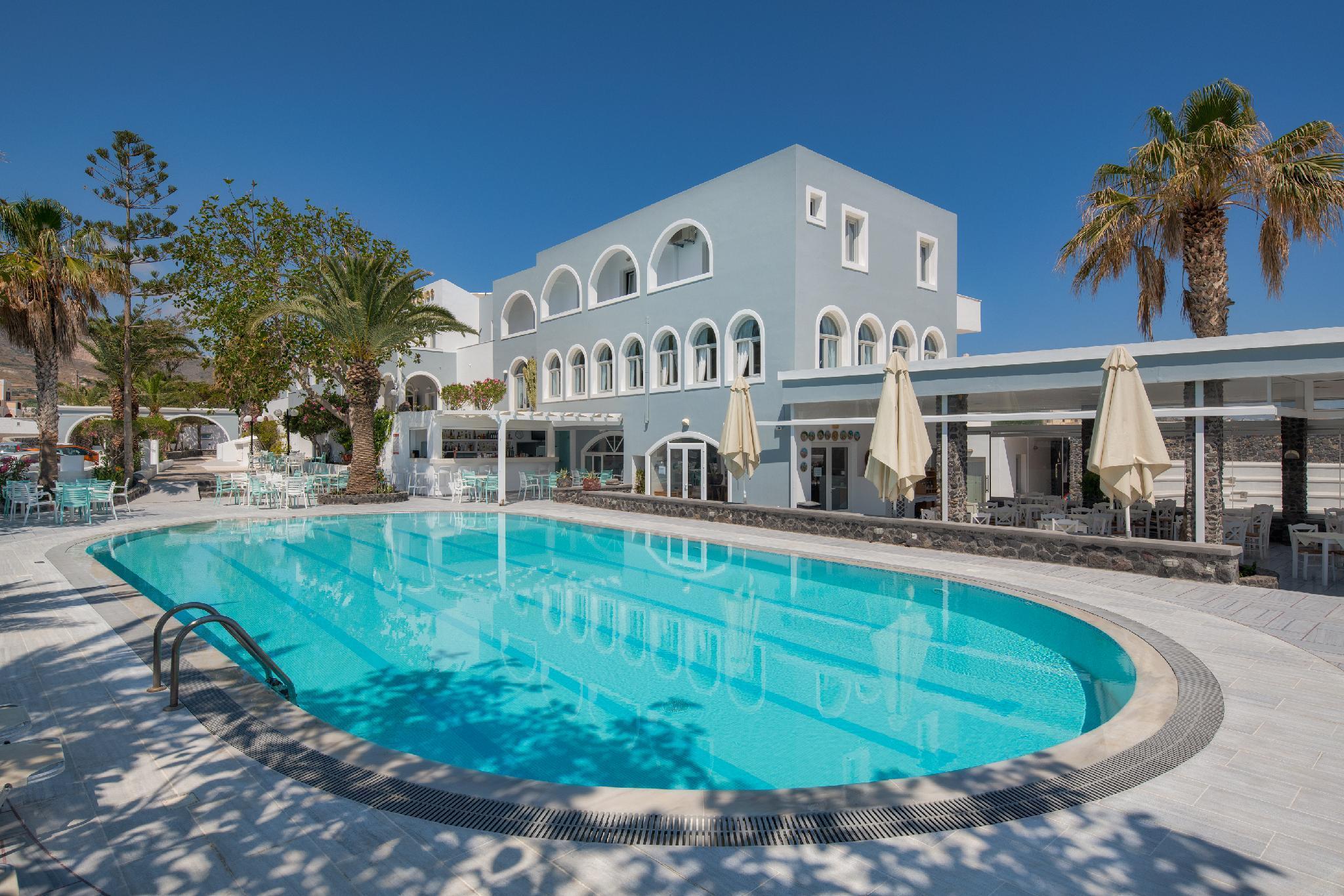 Vista Exterior Hotel Makarios
