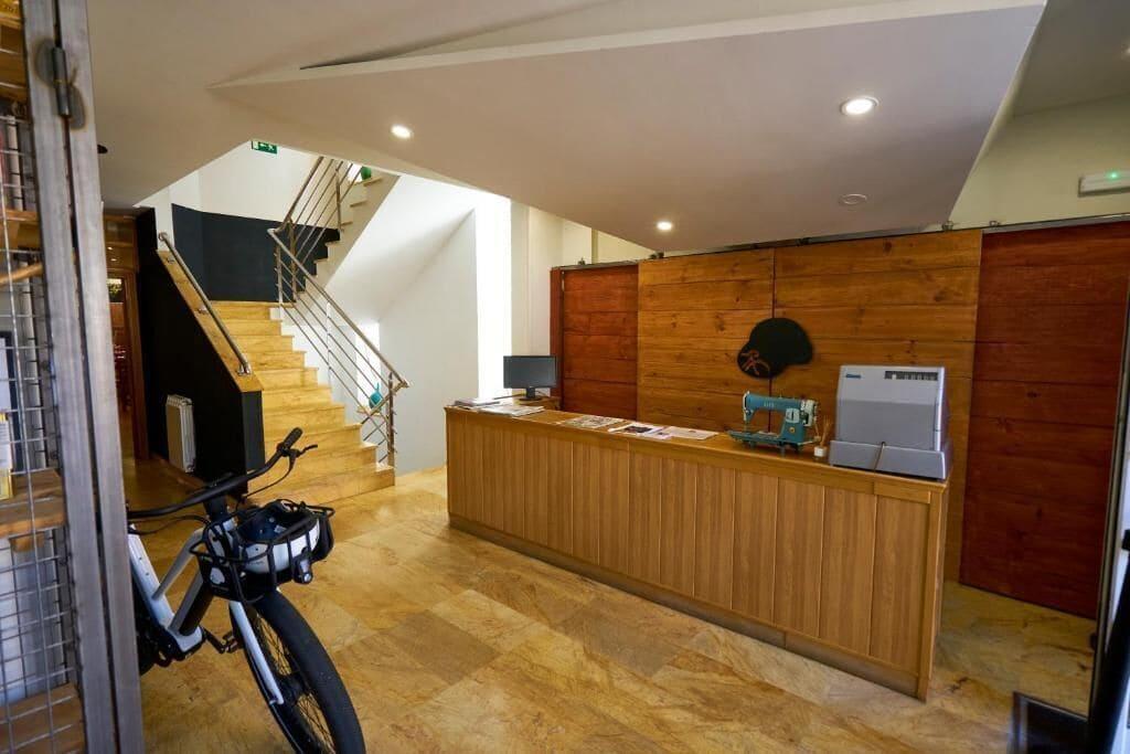 Vista Lobby Hotel Restaurante Bicis & Vacas