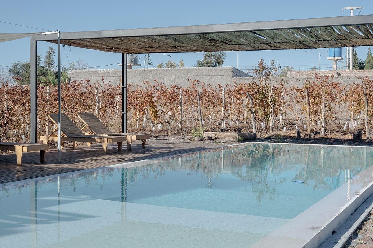 Vista Piscina aguamiel