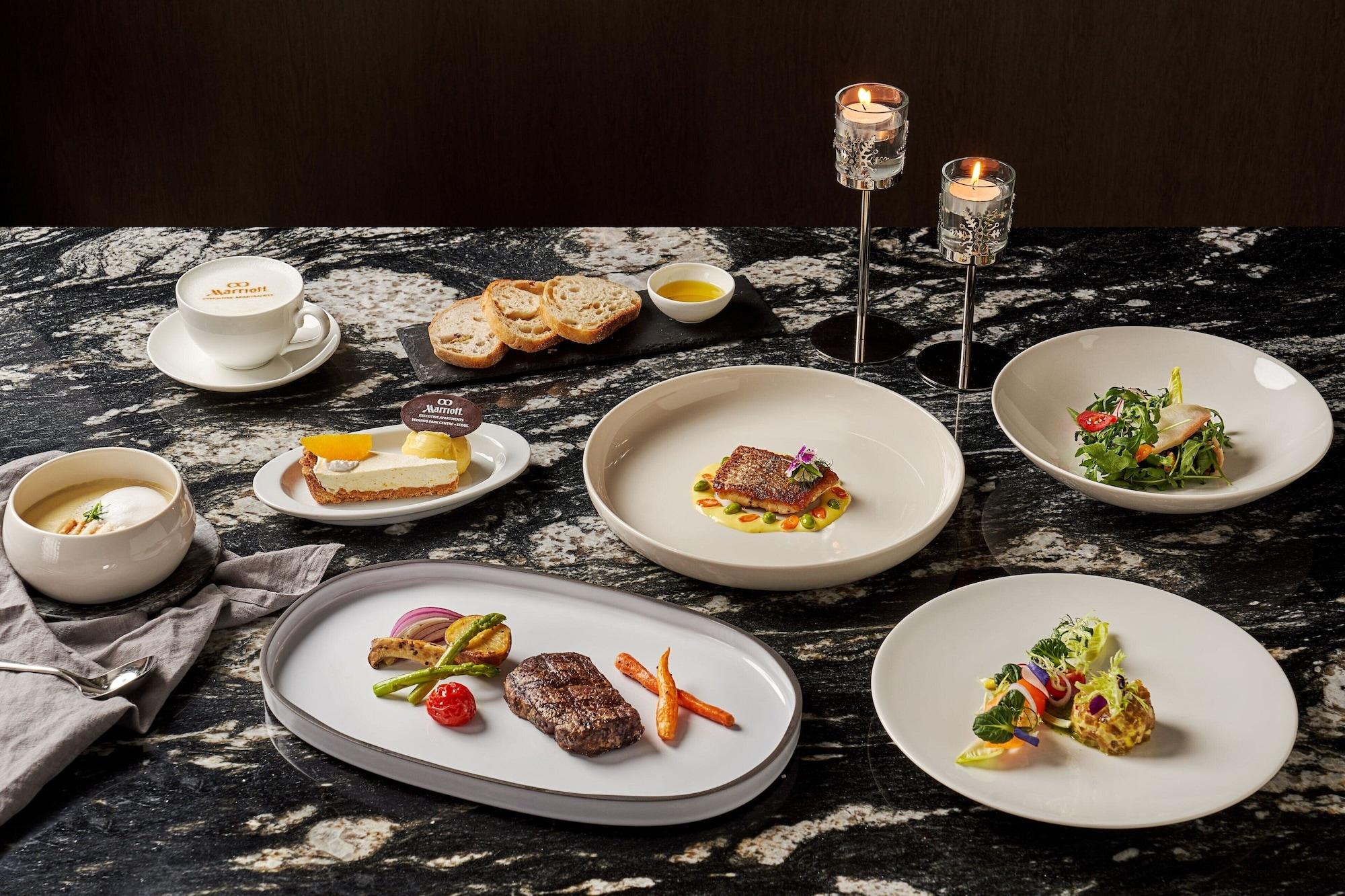 Restaurant Marriott Executive Apartments Seoul