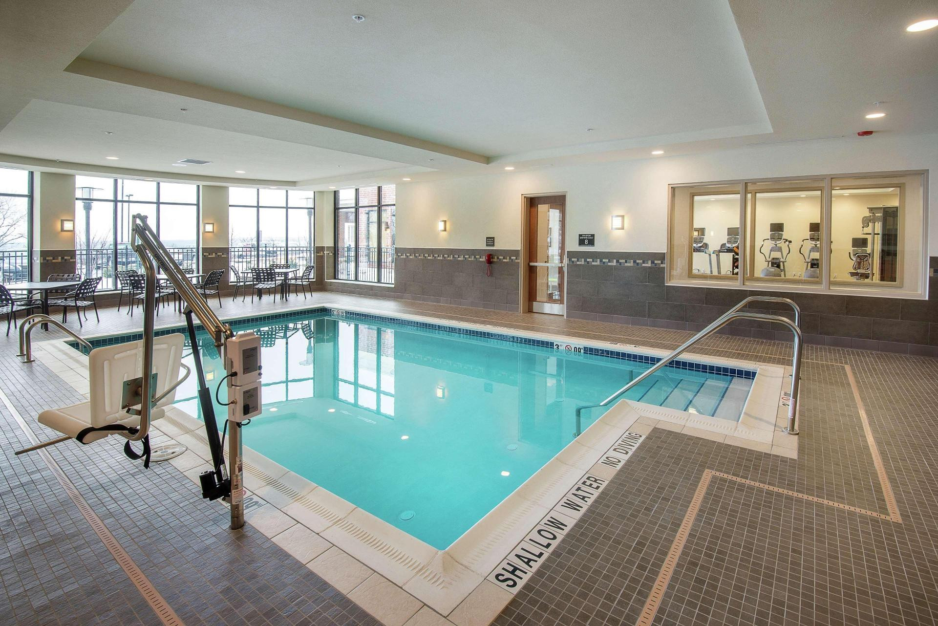 Vista Piscina Hilton Garden Inn Pittsburgh Airport South-Robins