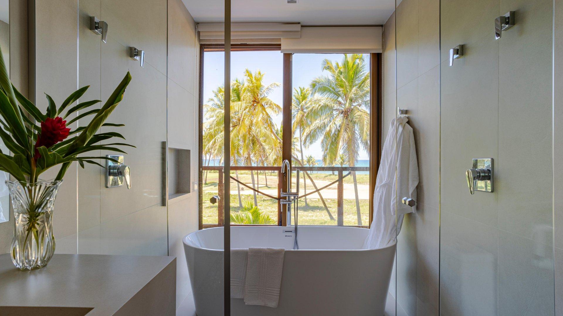 Baño Paraíso Beira-Mar Casa Exclusiva na Praia do Forte