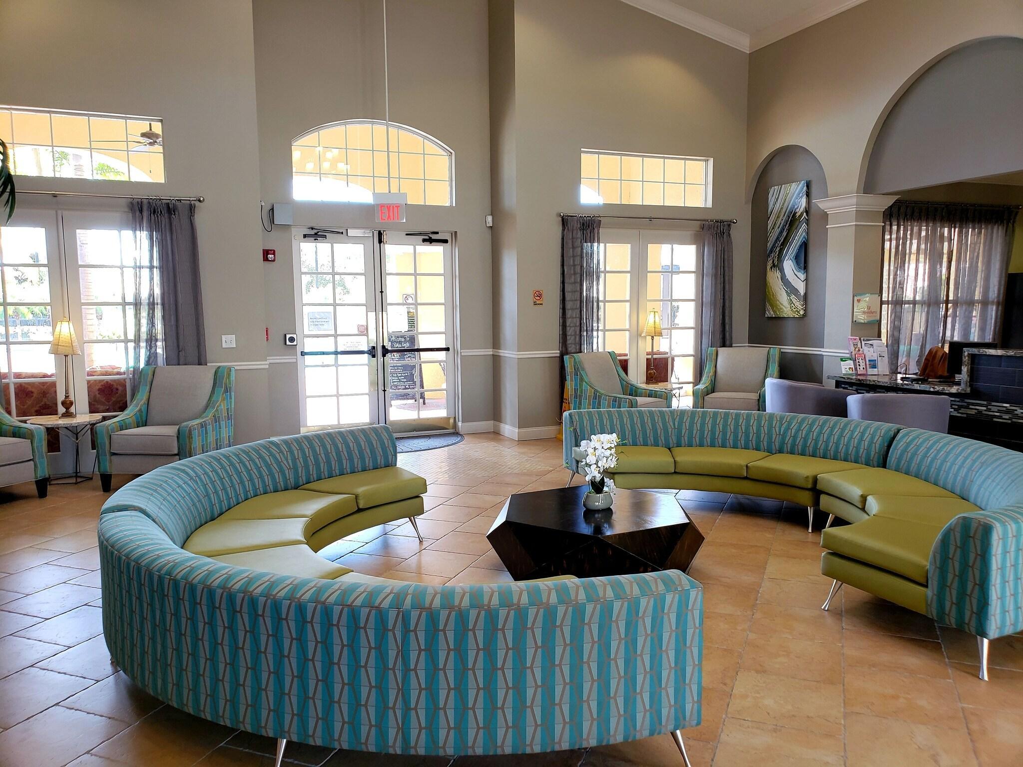 Vista Lobby Vista Cay by Orlando Resort Rentals on Universal Boulevard