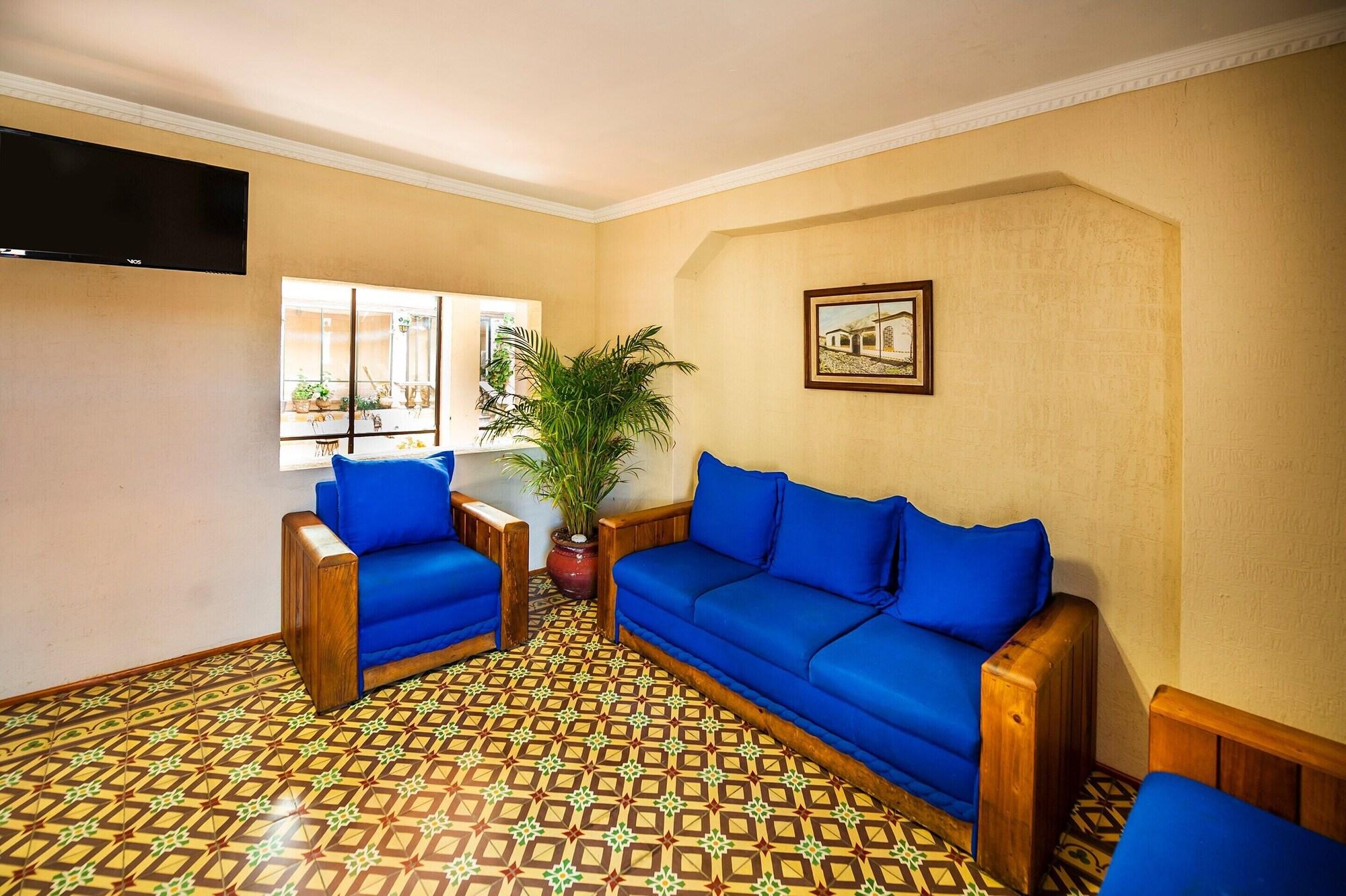 Vista Lobby Hotel La Casa de Don Tito, Jocotitlán