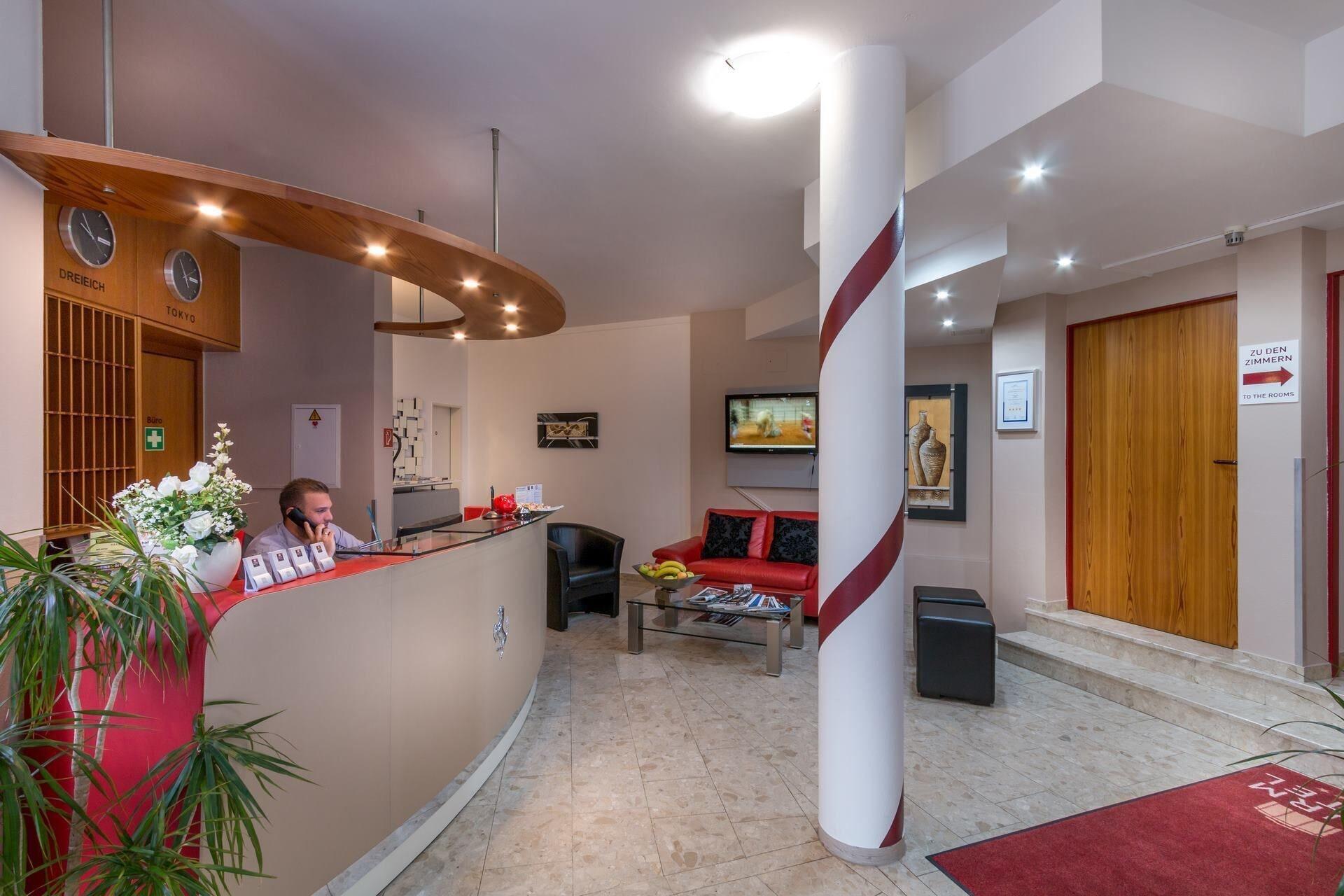 Vista Lobby Turmhotel Rhein Main