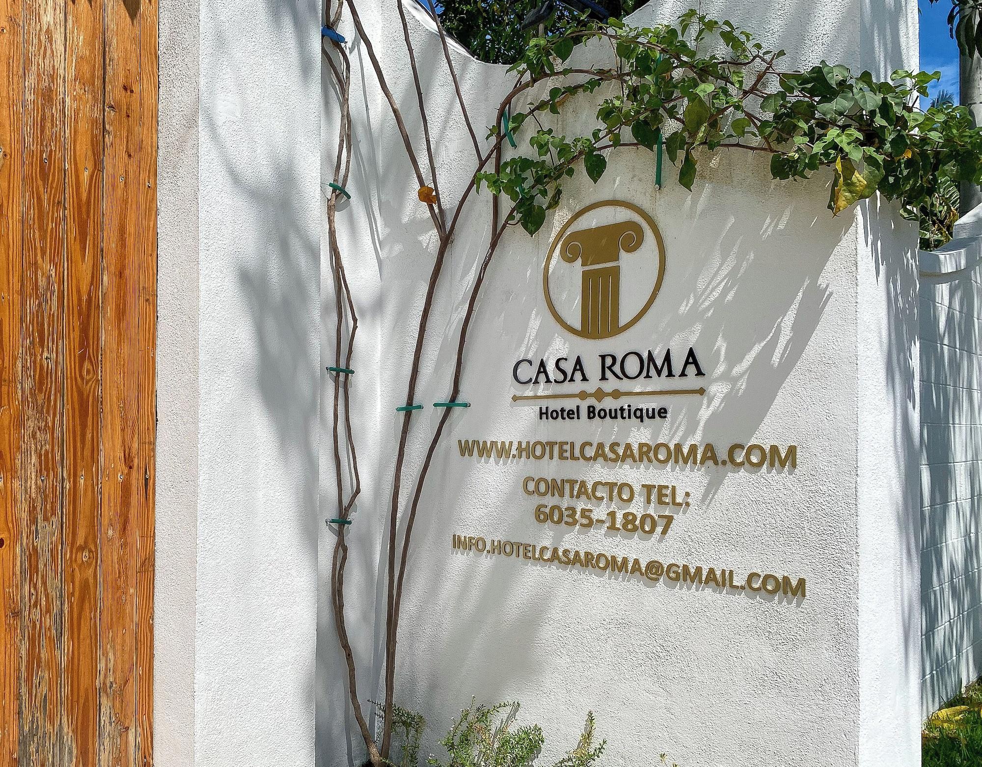 Vista Exterior Hotel Boutique Casa Roma