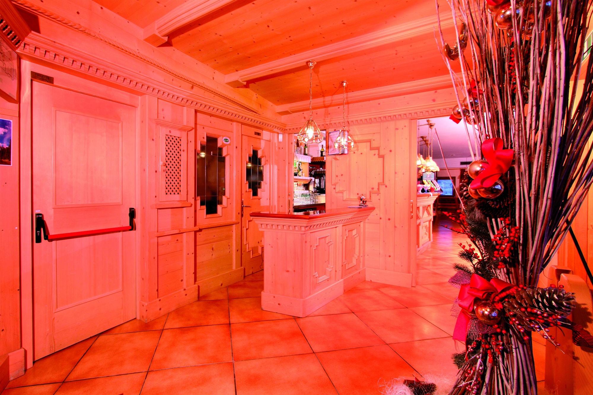 Vista Lobby Albergo Villetta Maria