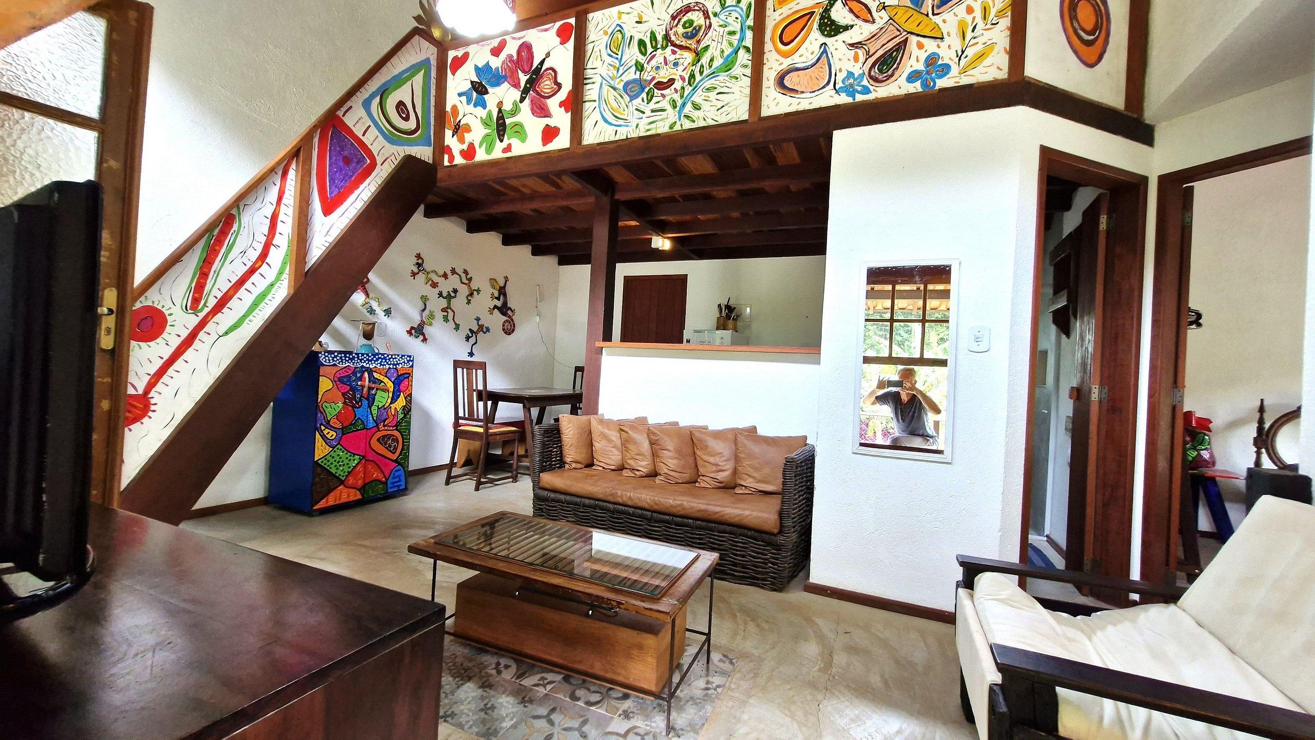 Vista Interior Linda casinha Vale das Videiras