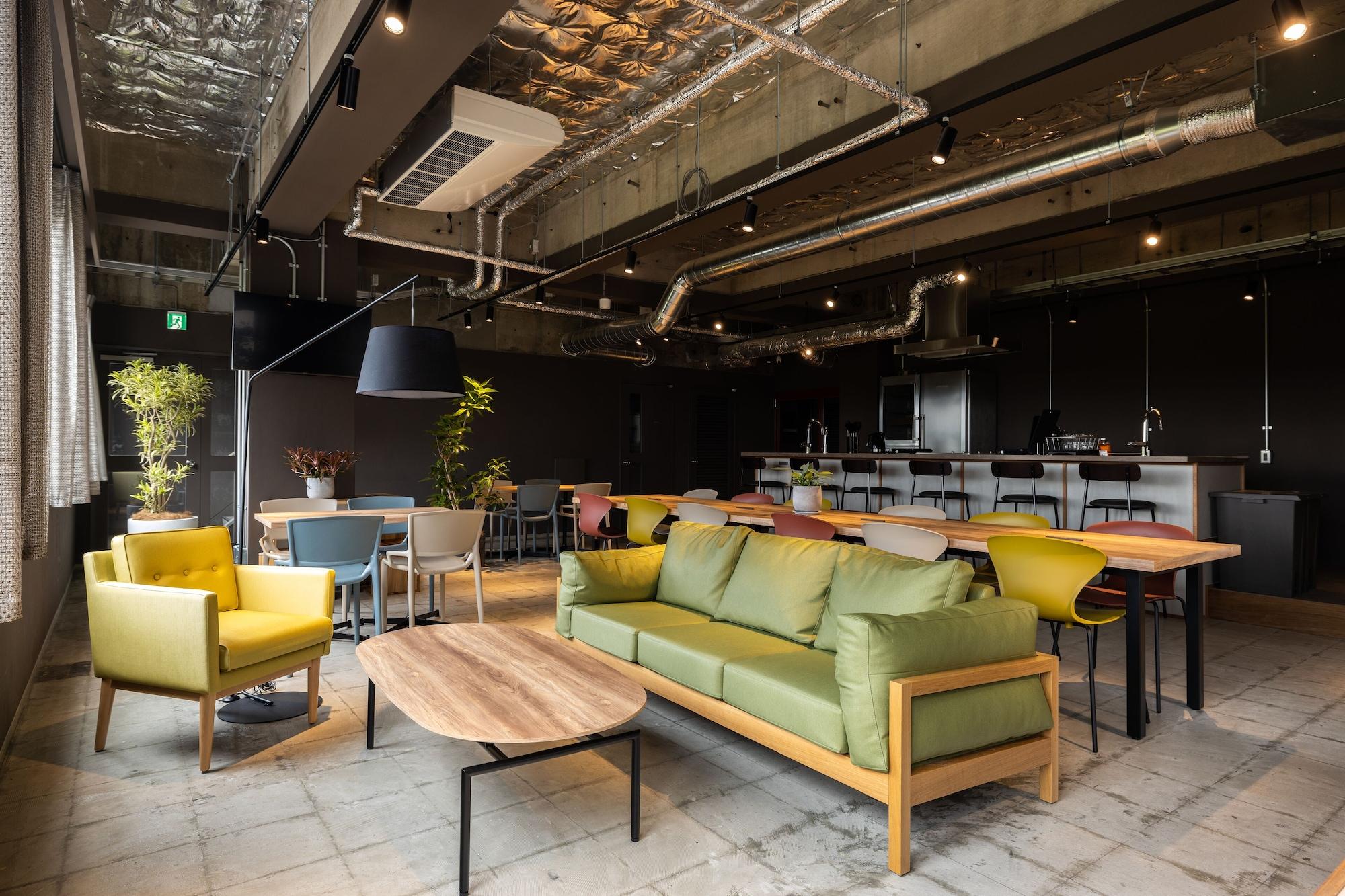 Bar/Salón UNPLAN Fukuoka - Hostel