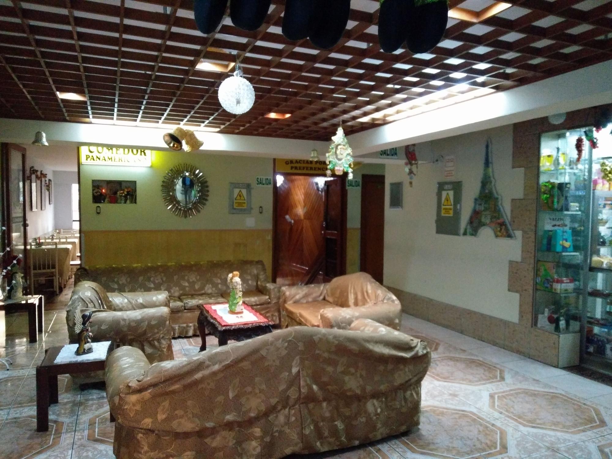 Vista Lobby Hotel Panamericano