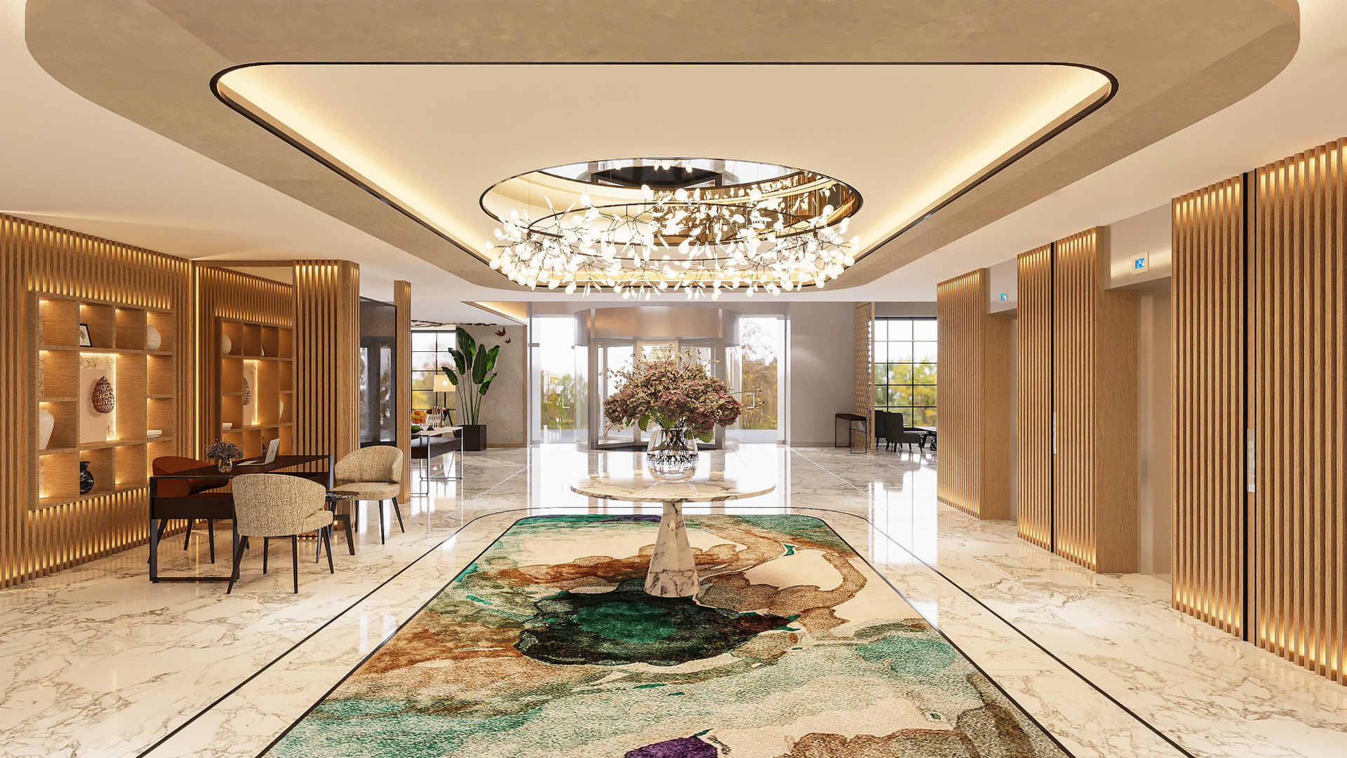 Vista Lobby Mövenpick Hotel Istanbul Bosphorus