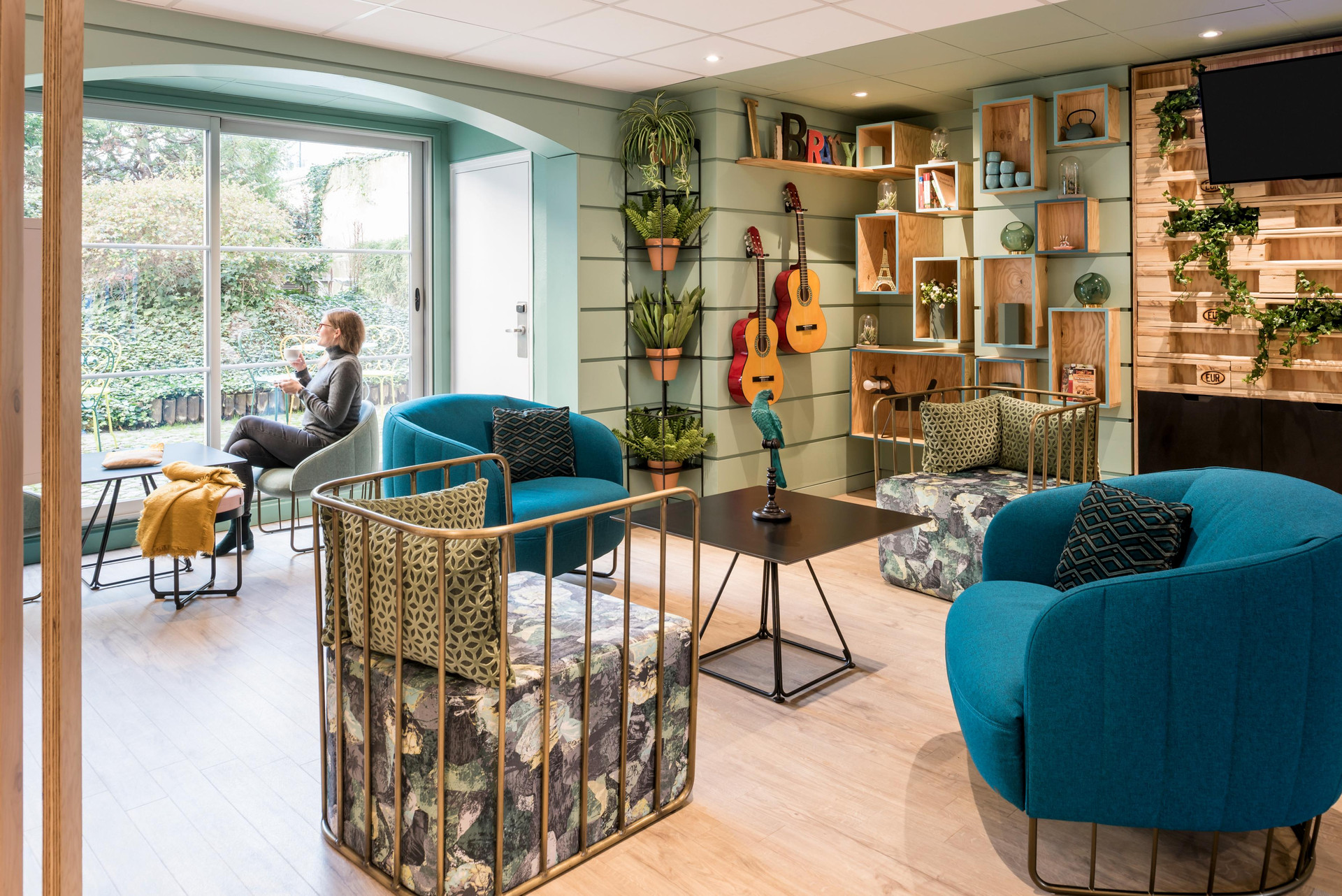 Vista Lobby Aparthotel Adagio Paris Montmartre