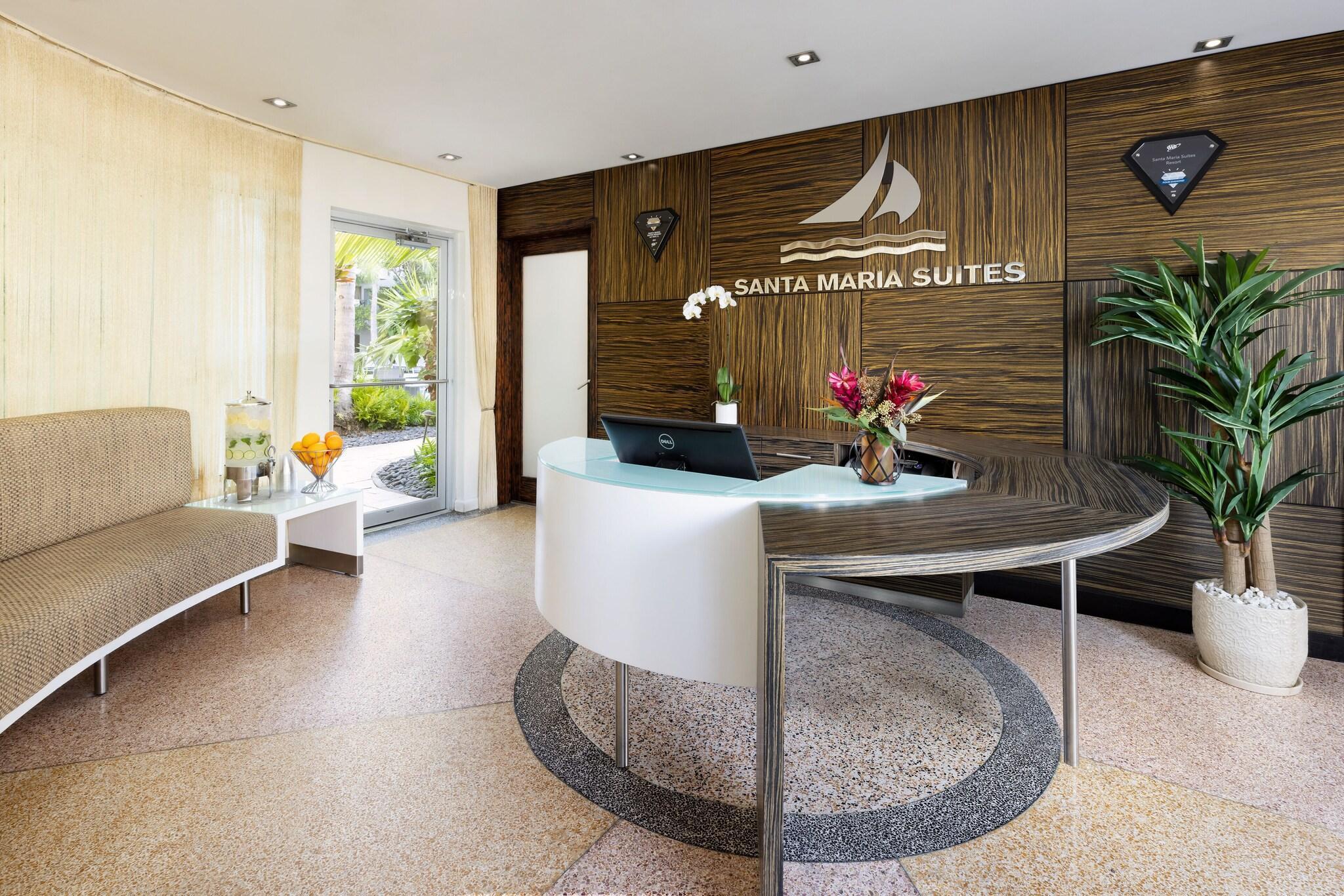 Vista Lobby Santa Maria Suites