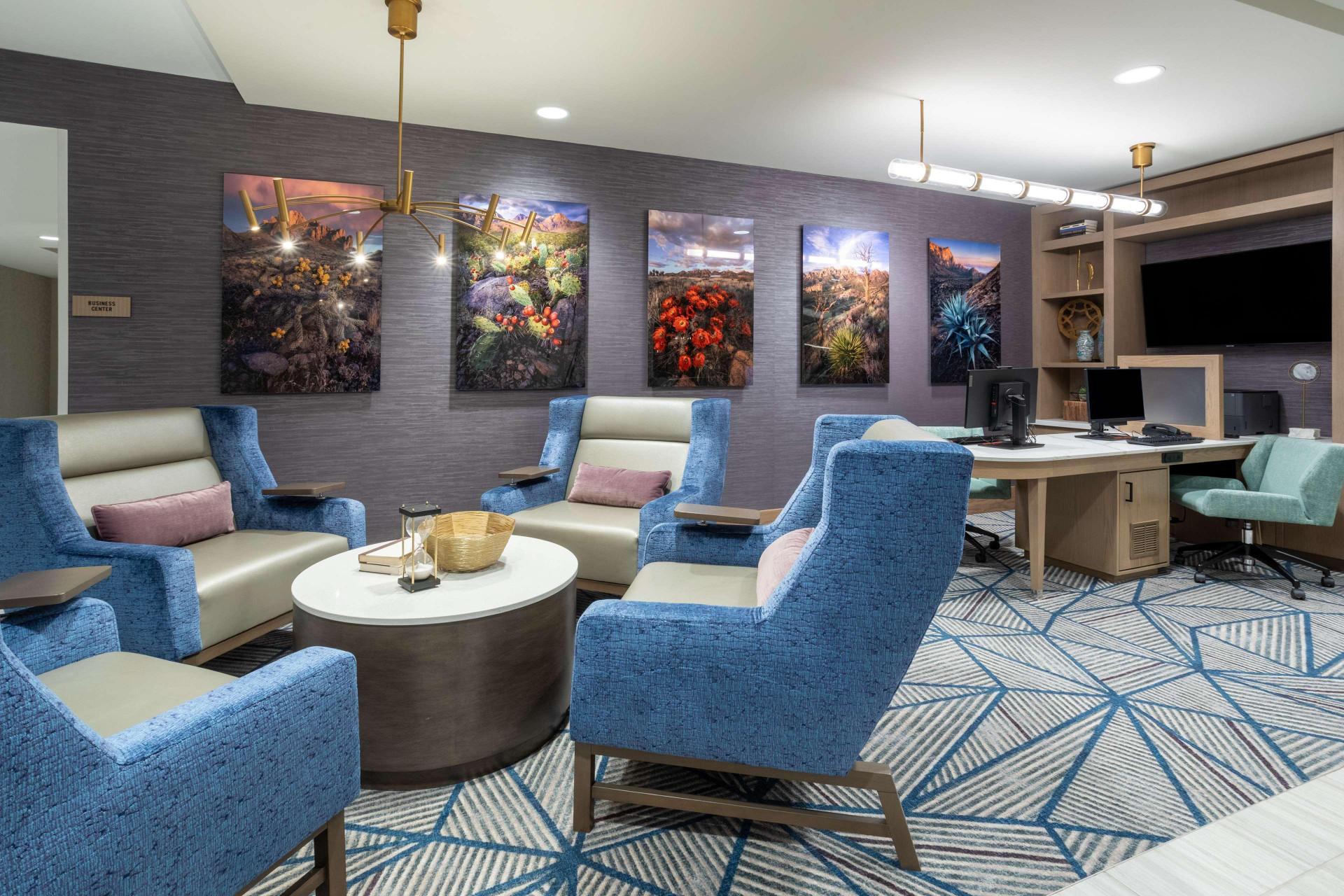 Vista Lobby Homewood Suites by Hilton Albuquerque Downtown