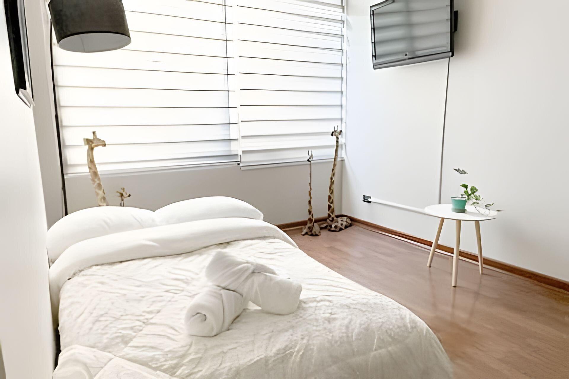 Quarto Depto. moderno cerca Movistar Arena