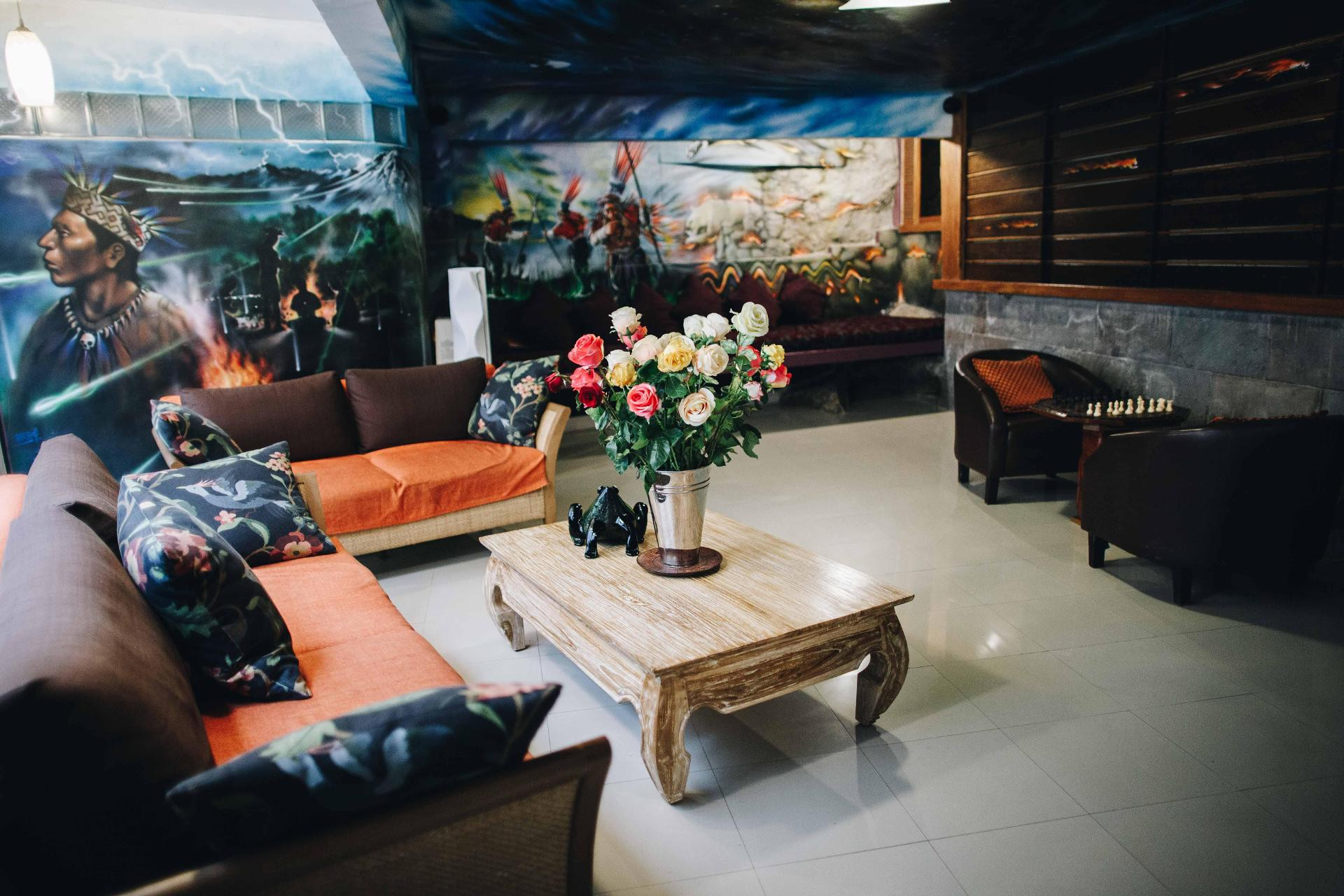 Vista Lobby Gringo Bill's Boutique Hotel
