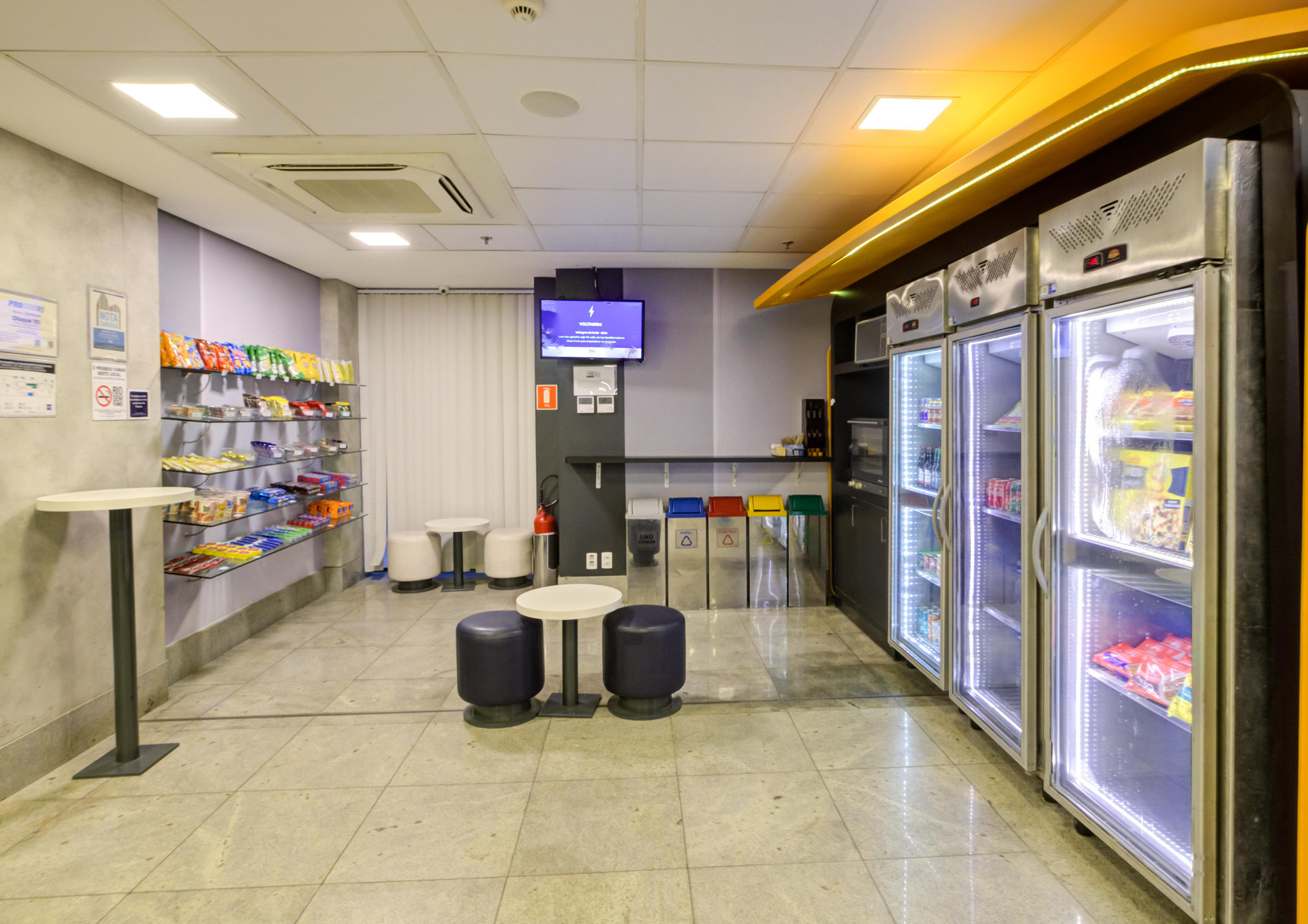 Vista Lobby Ibis Budget RJ Copacabana