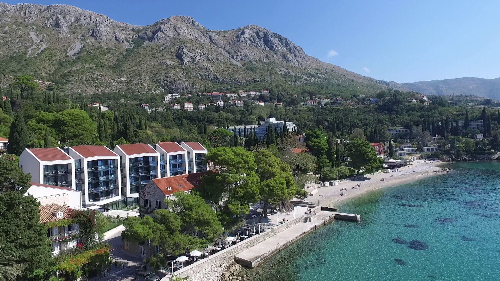 Vista Exterior Maistra Select Mlini Hotel