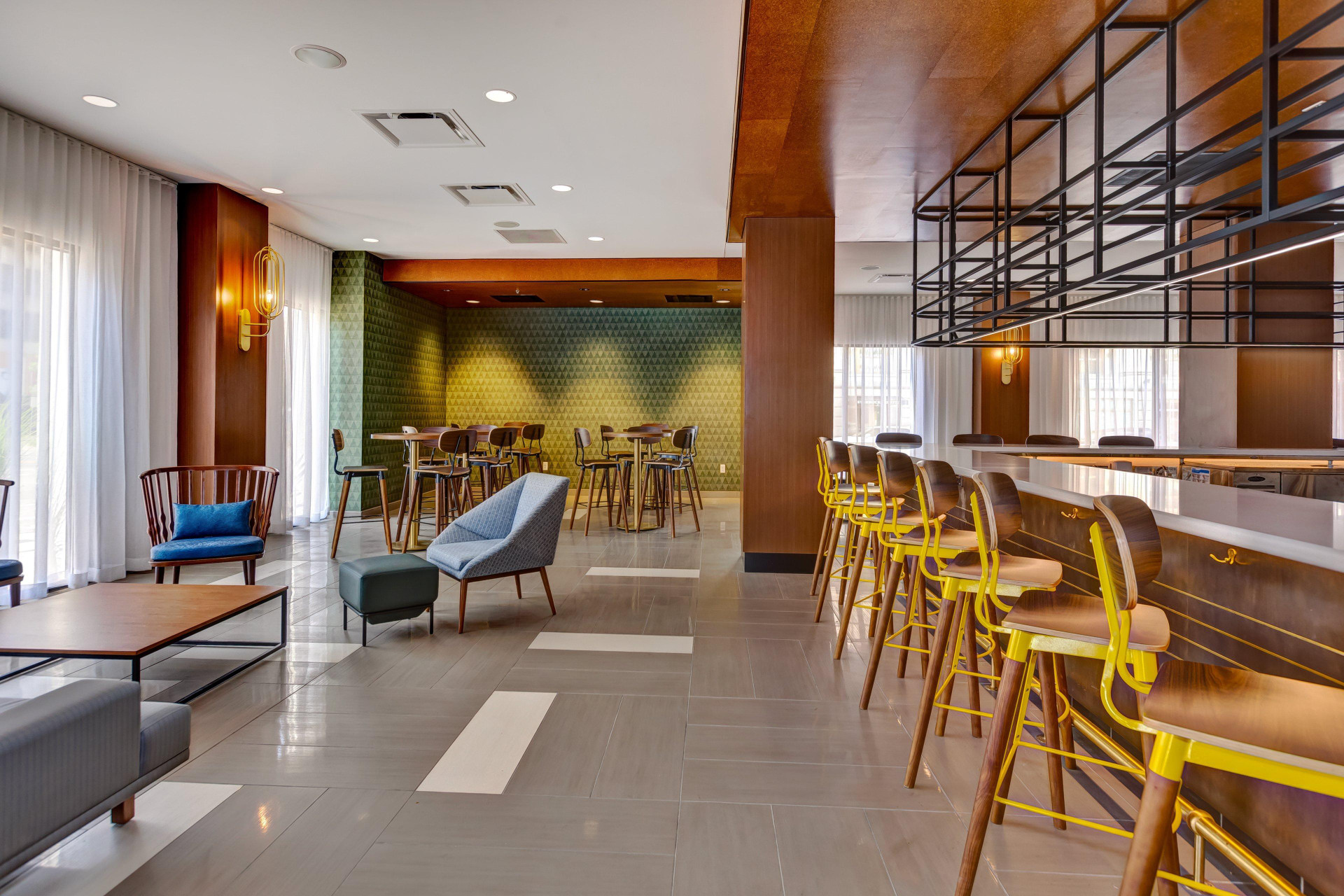 Bar/Salón Hotel Indigo Detroit Downtown by IHG