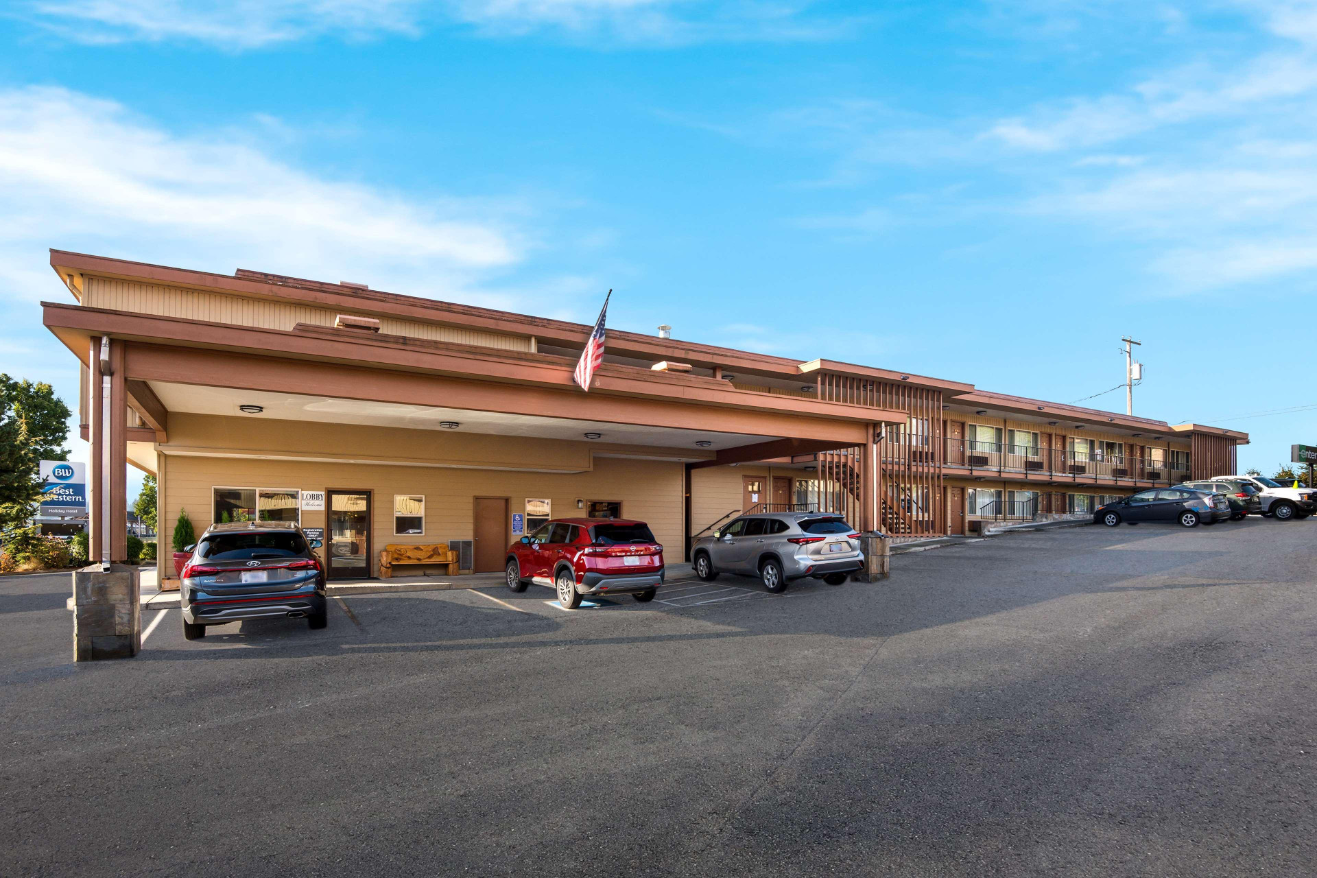 Vista Exterior Best Western Holiday Hotel