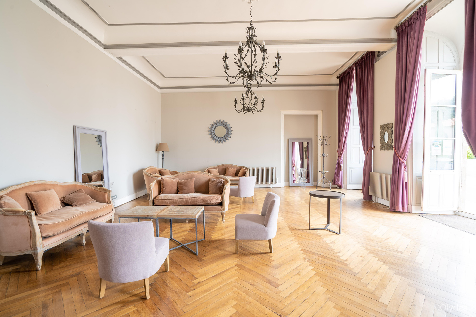 Vista Lobby Olydea Château de la Redorte