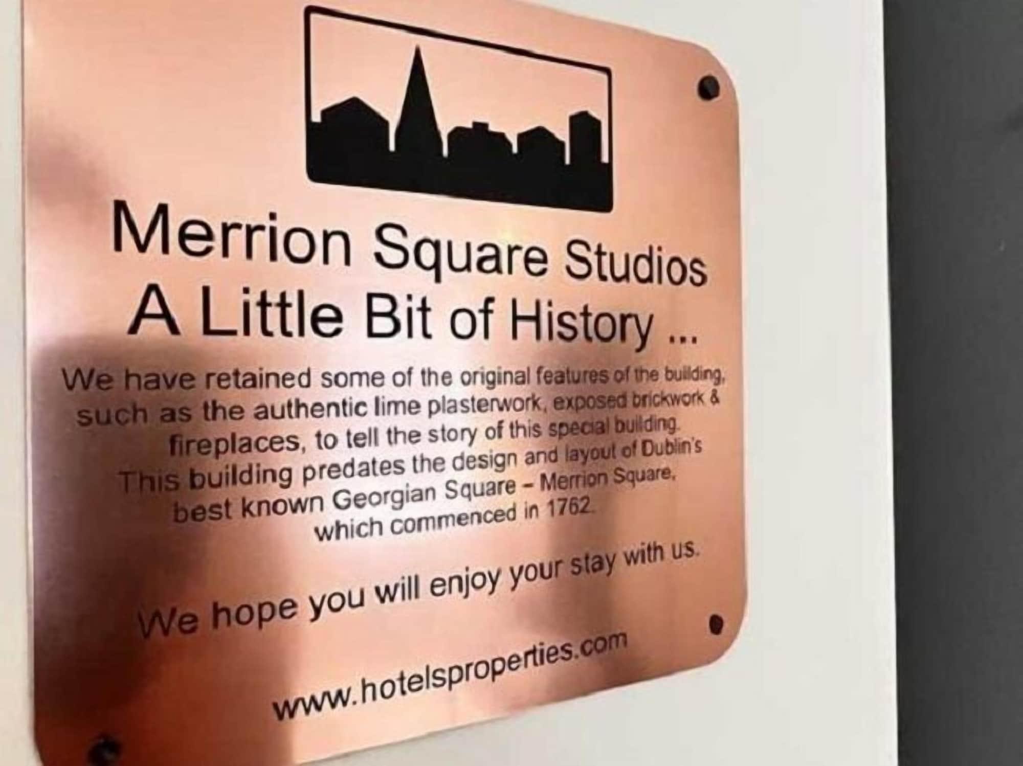 Comodidades del Alojamiento Merrion Square Studios