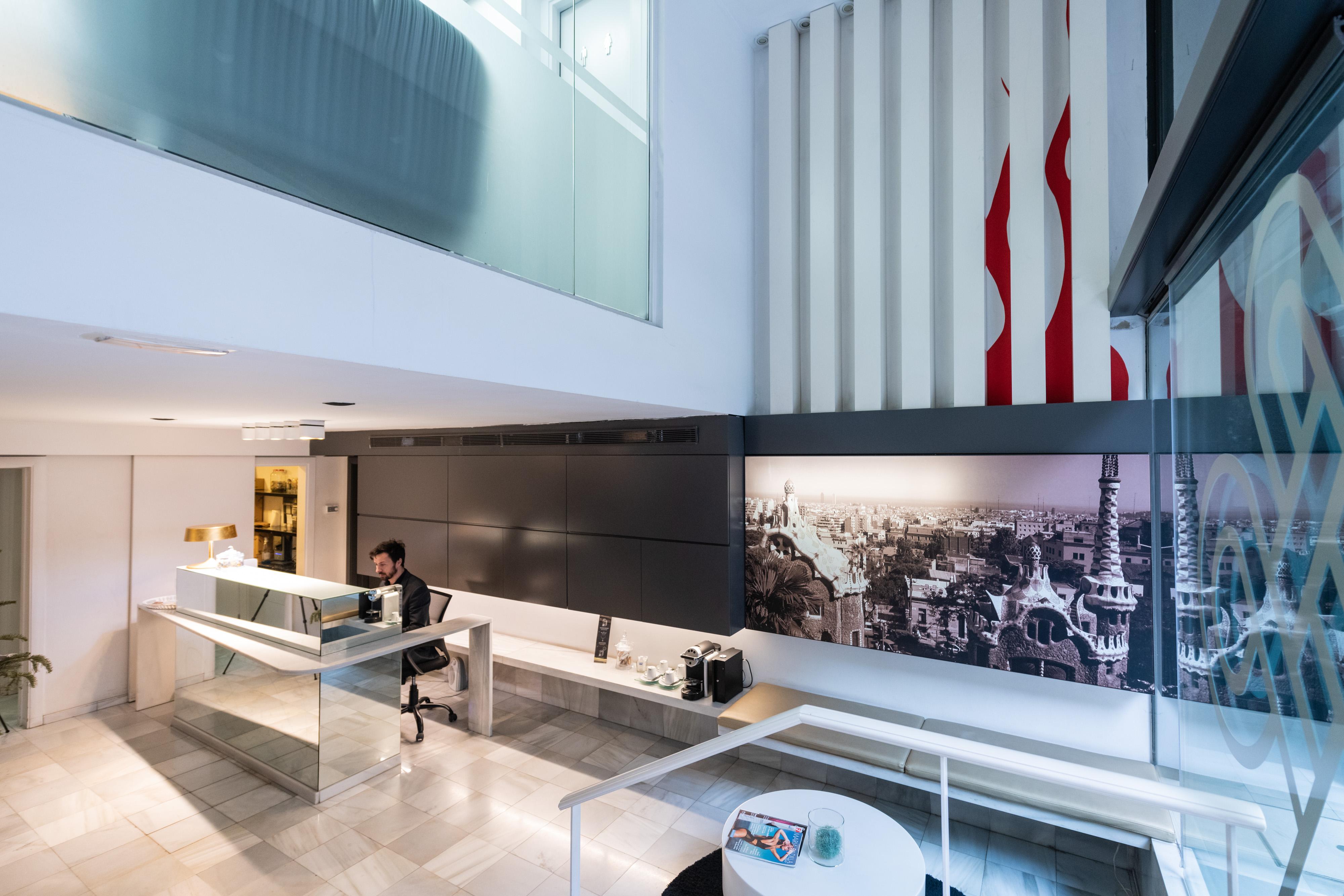 Vista Lobby Atenea Rekord Suites Barcelona
